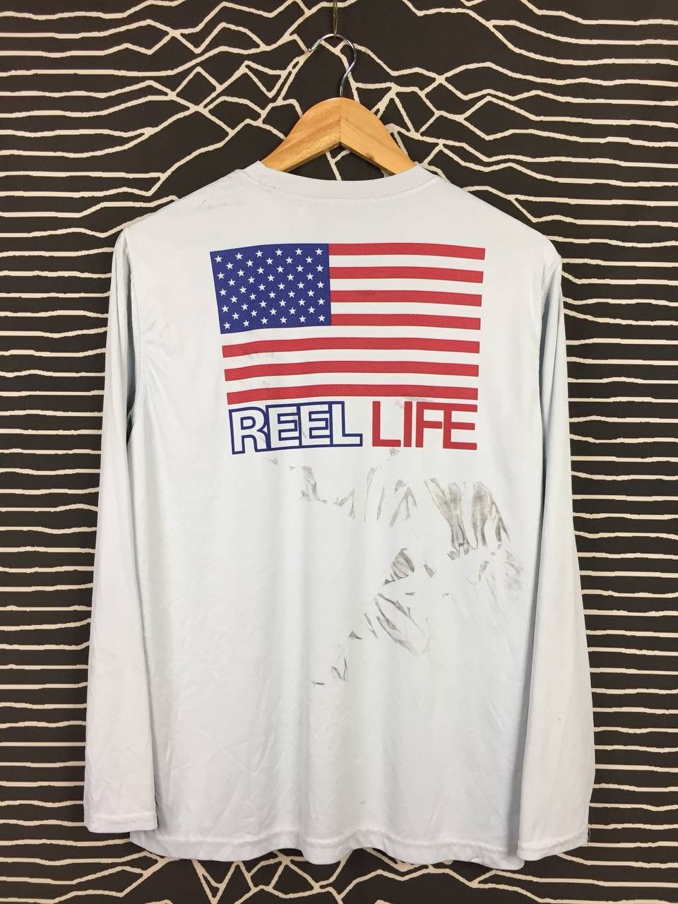 Alife × Vintage Reel Life American Flag Lightweight Fishing Longsleeve Tee Size US M / EU 48-50 / 2 - 13 Thumbnail