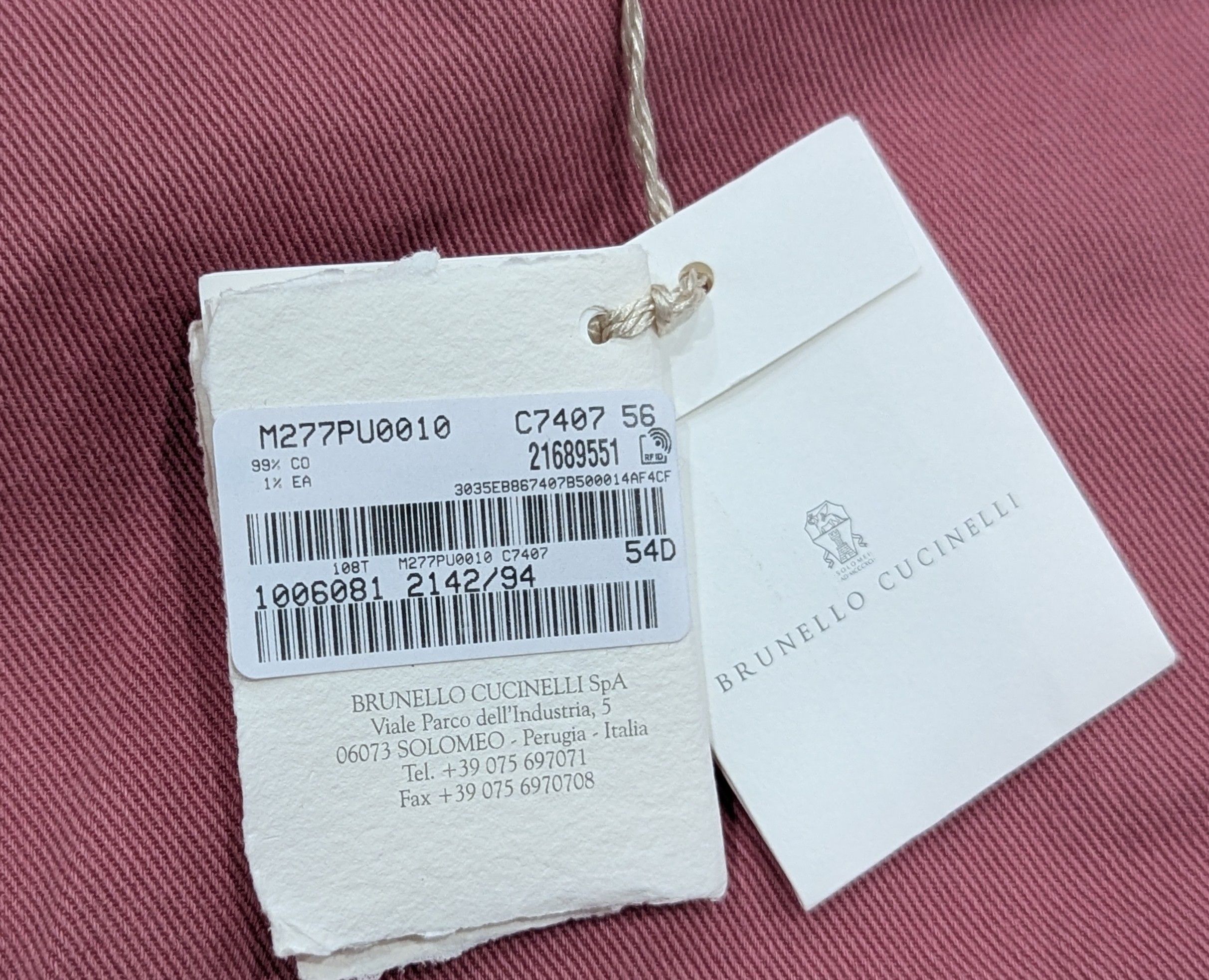 Brunello Cucinelli Brunello Cucinelli Bermuda Shorts Raspberry 56 US 40 Size US 40 / EU 56 - 7 Thumbnail
