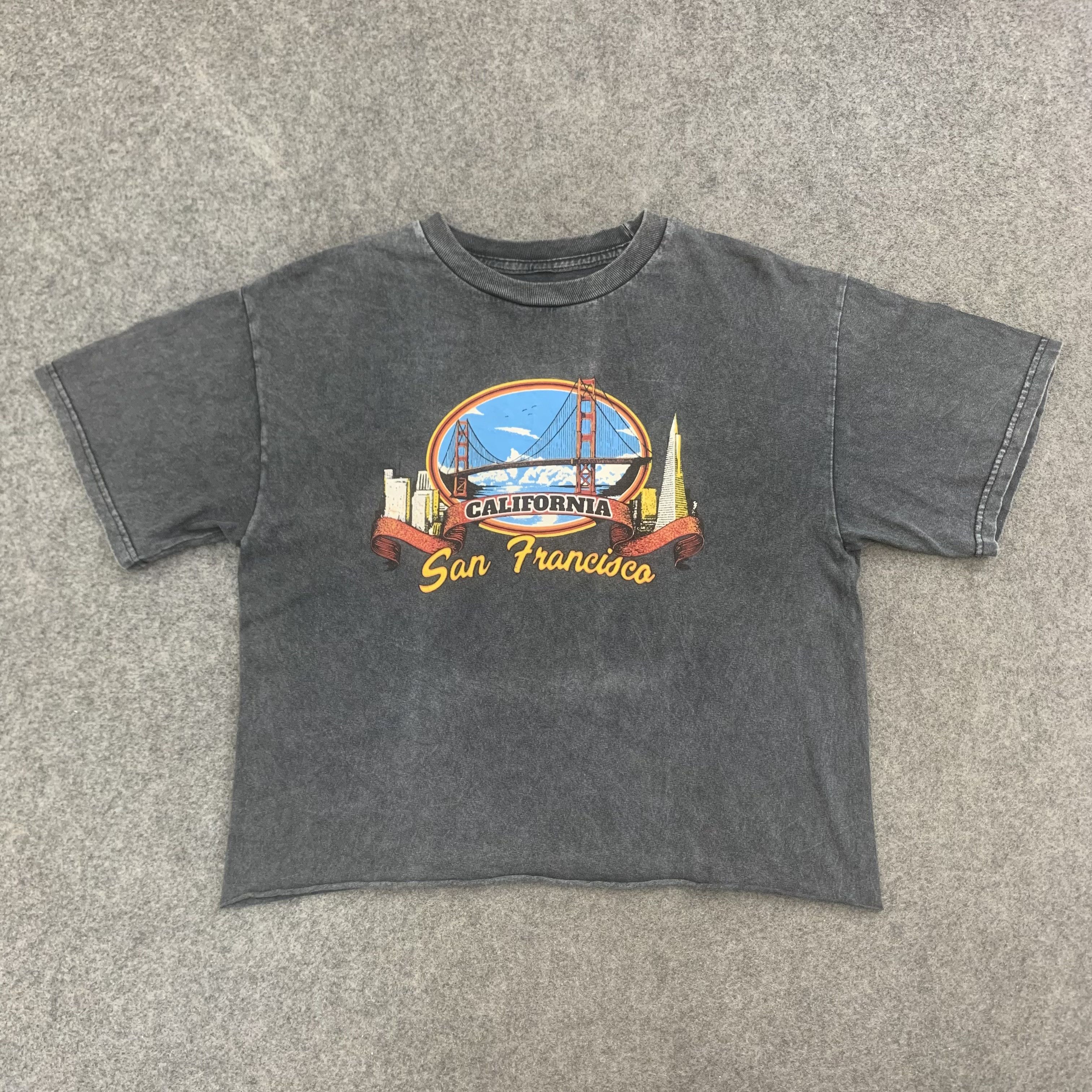 Vintage San Francisco California Tee Shirt Faded - R019 Size US M / EU 48-50 / 2 - 1 Thumbnail