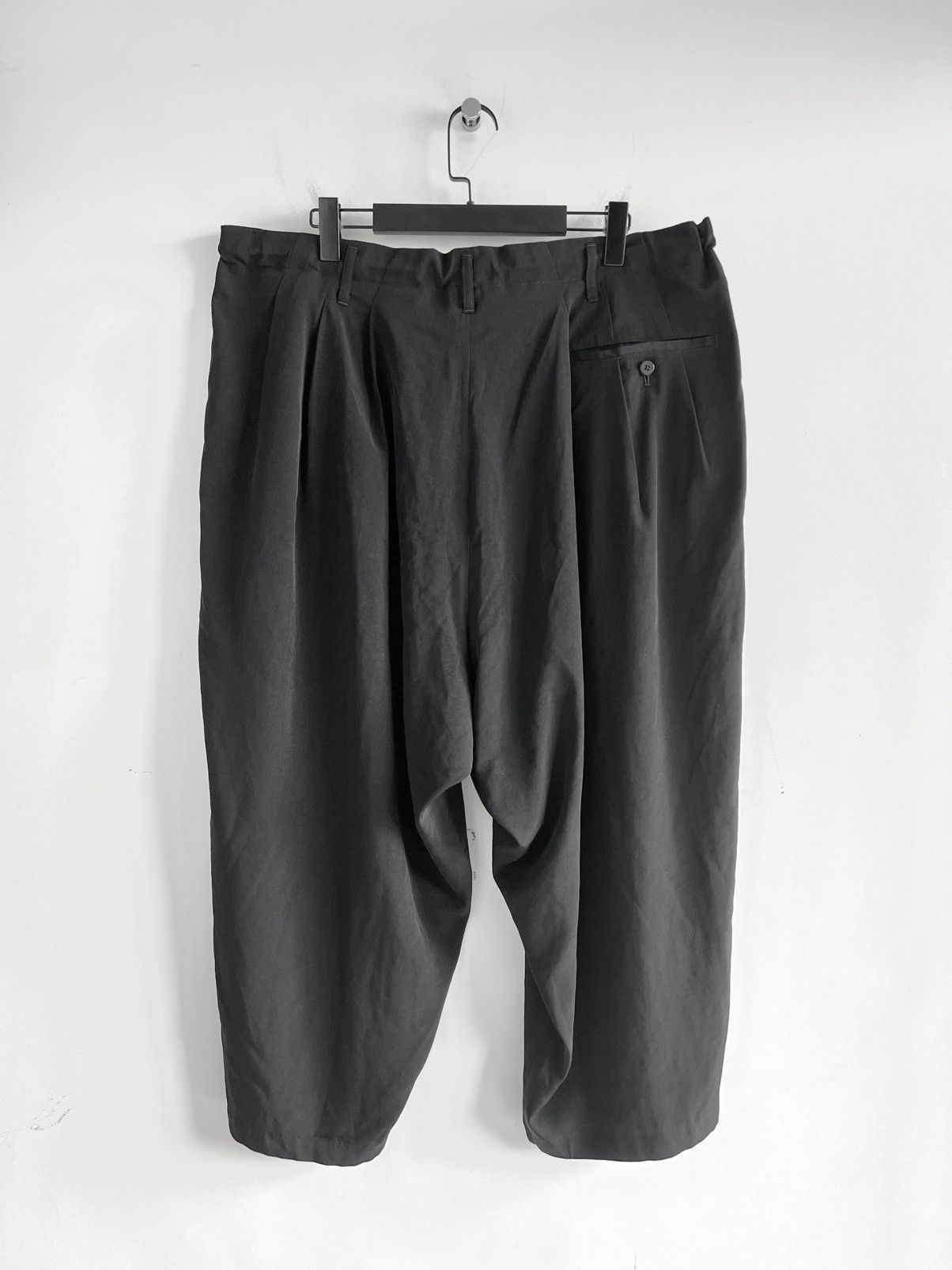 Yohji Yamamoto Yohji Yamamoto Pour Homme - Ta/TUXEDO 12 Tuck Sarouel Pants Size US 30 / EU 46 - 2 Thumbnail
