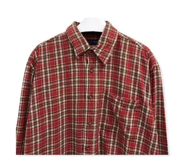 Vintage Vintage Aqua Blues Plaid Tartan Flannel Shirt 👕 Size US M / EU 48-50 / 2 - 2 Thumbnail