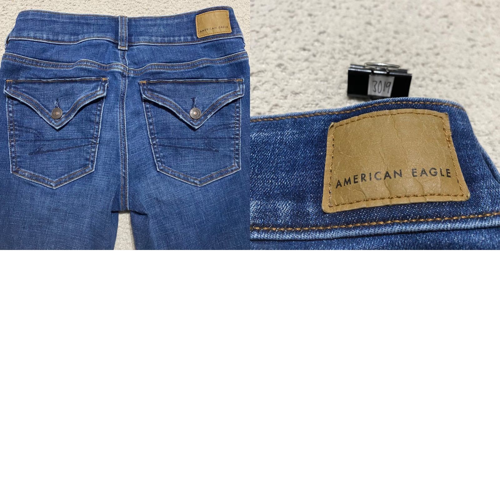 American Eagle Outfitters American Eagle Outfitters Jeans Womens 4P Blue Dark Wash Jegging Size 4P Denim Size 27" / US 4 / IT 40 - 9 Thumbnail