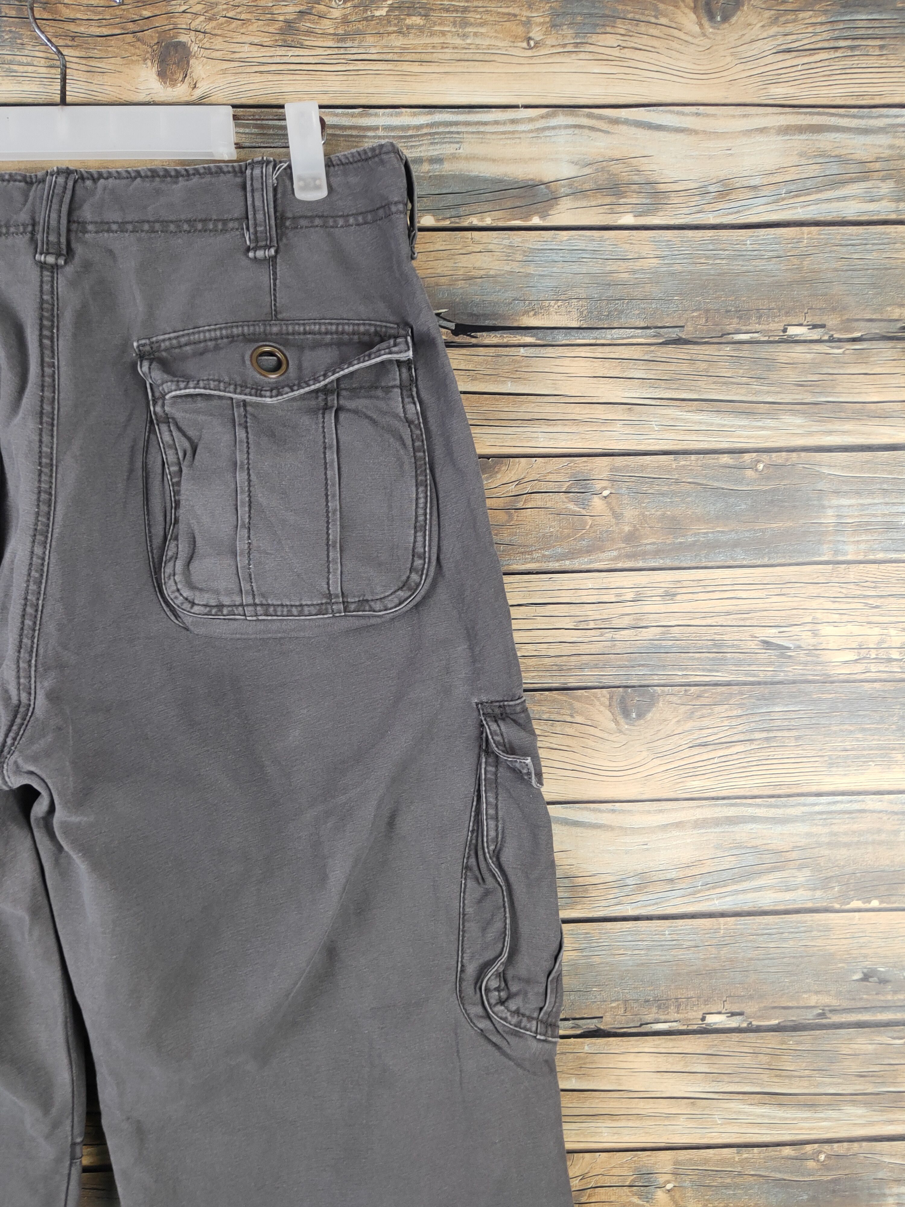 Japanese Brand DLL Vache Dark Gray Multipocket Cargo Pants #2433 Size US 32 / EU 48 - 10 Thumbnail