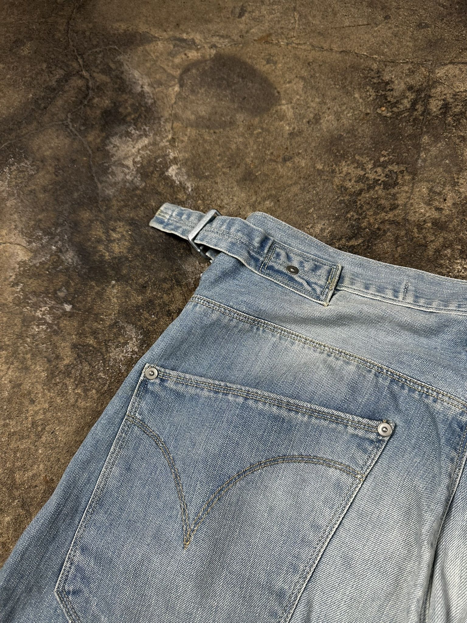 Engineered Garments × Levi's Vintage Y2k Levi's Engineered Jeans Shorts Jorts Size US 34 / EU 50 - 9 Thumbnail