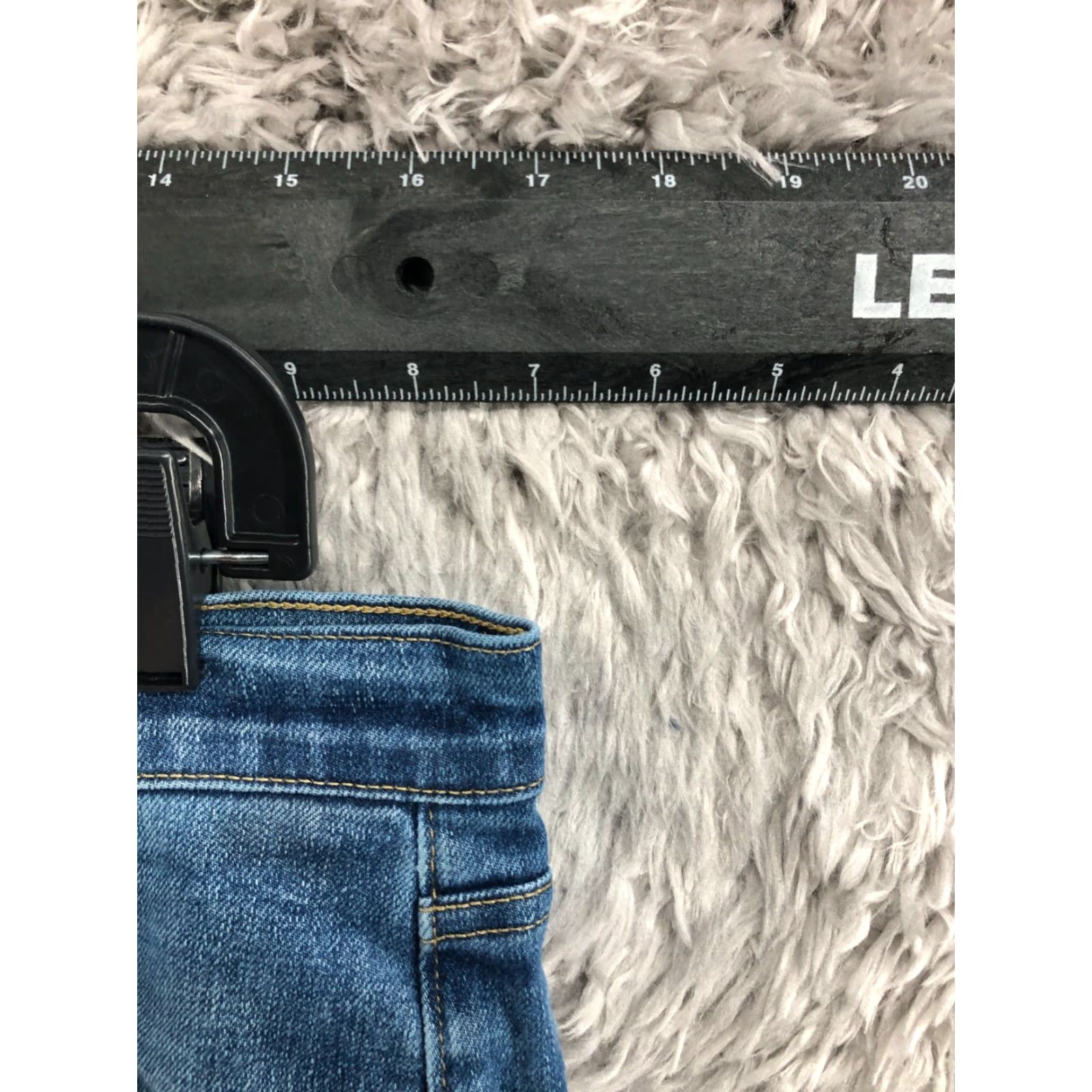 Vintage Trumaker Jeans Main Selling Point: Straight, Mid Rise, Blue, 33x32, Mens, Regular Size US 33 - 2 Thumbnail