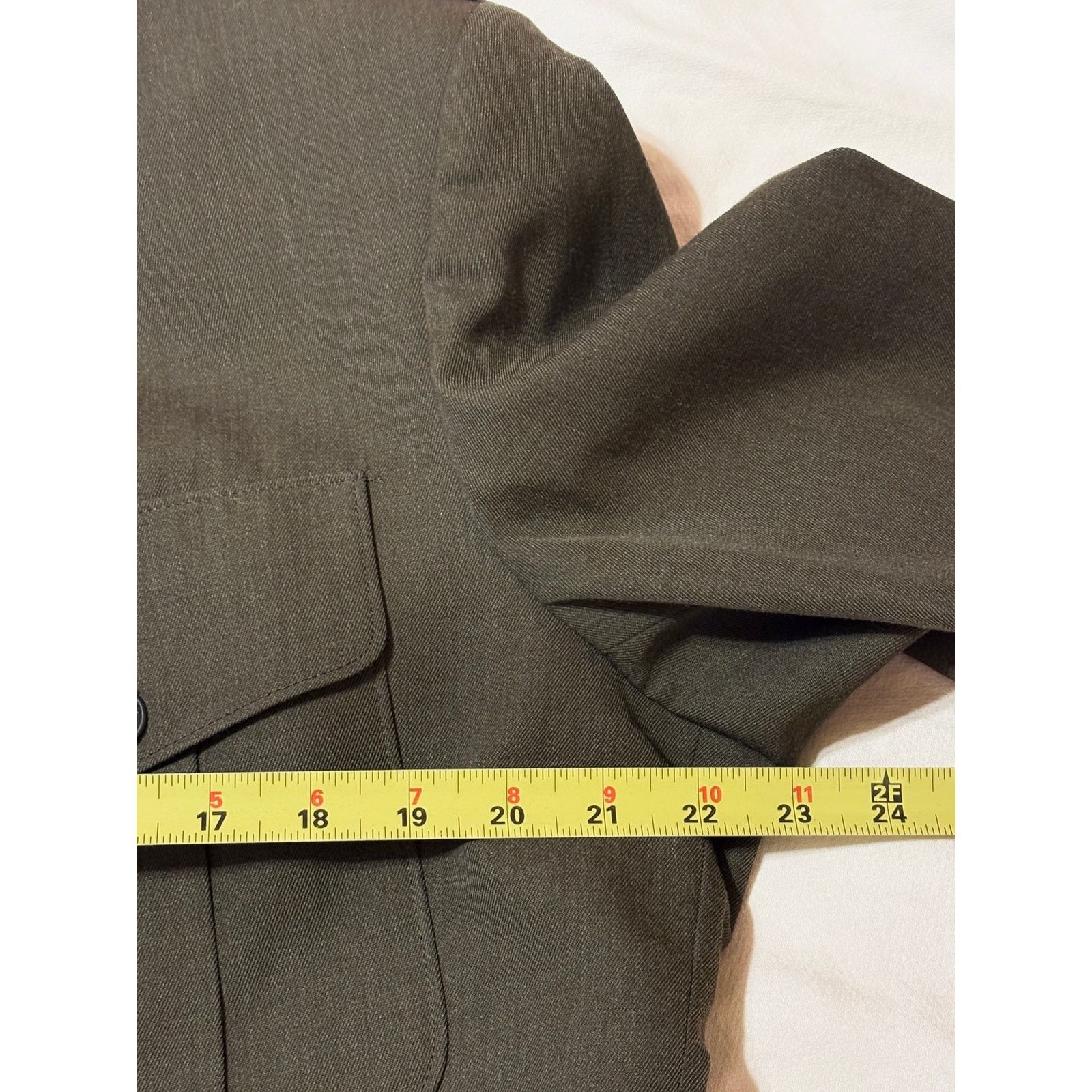 Other VTG DSCP 46S Military Crown Clothing USA Jacket NO BELT Size US S / EU 44-46 / 1 - 5 Thumbnail