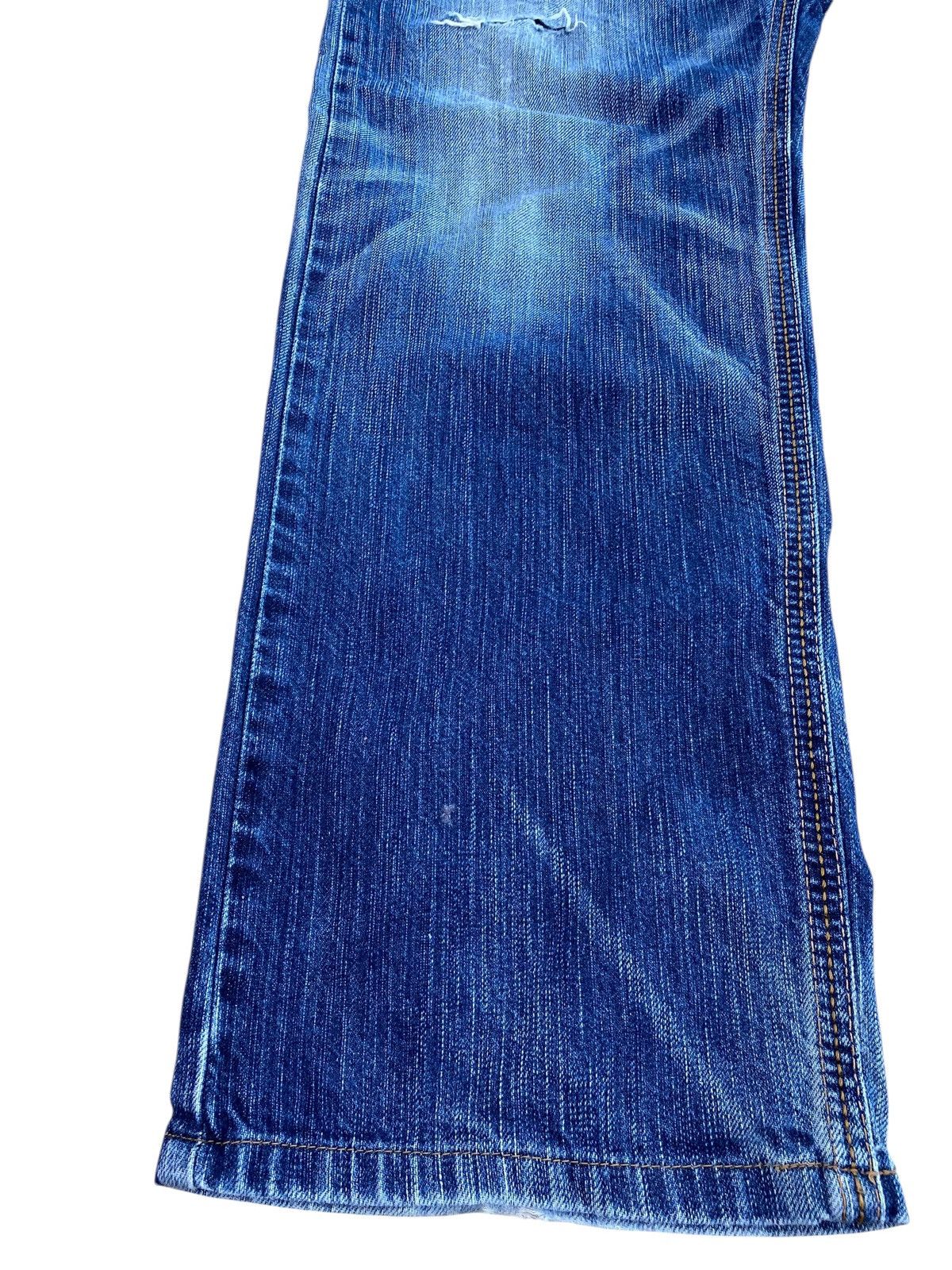 Edwin Edwin Bush Paint Ripped Style Loose Jeans Size US 32 / EU 48 - 5 Thumbnail