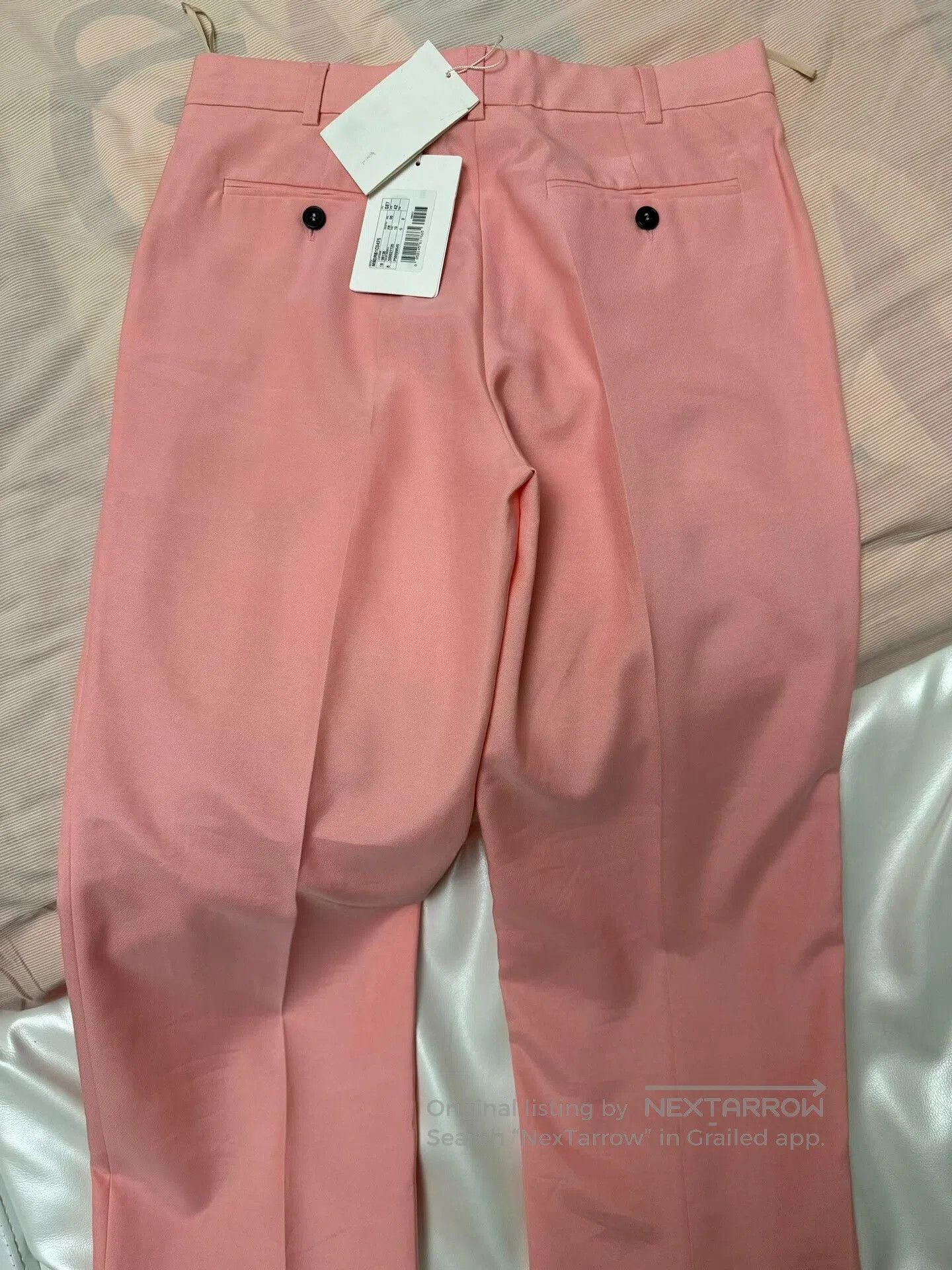 Valentino Valentino Women's Pink Tailored Trousers. Size US 26 / EU 42 - 3 Thumbnail
