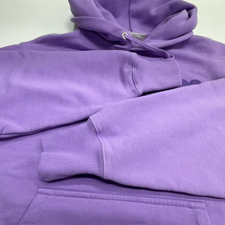 AMI AMIPARIS Purple Heart Hoodie for Couples -2507 Size US XS / EU 42 / 0 - 7 Thumbnail