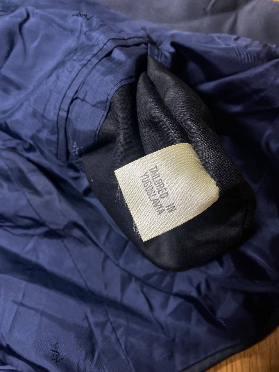 Yves Saint Laurent Yves Saint Laurent YSL Vintage Navy Blazer Size 46R - 4 Thumbnail