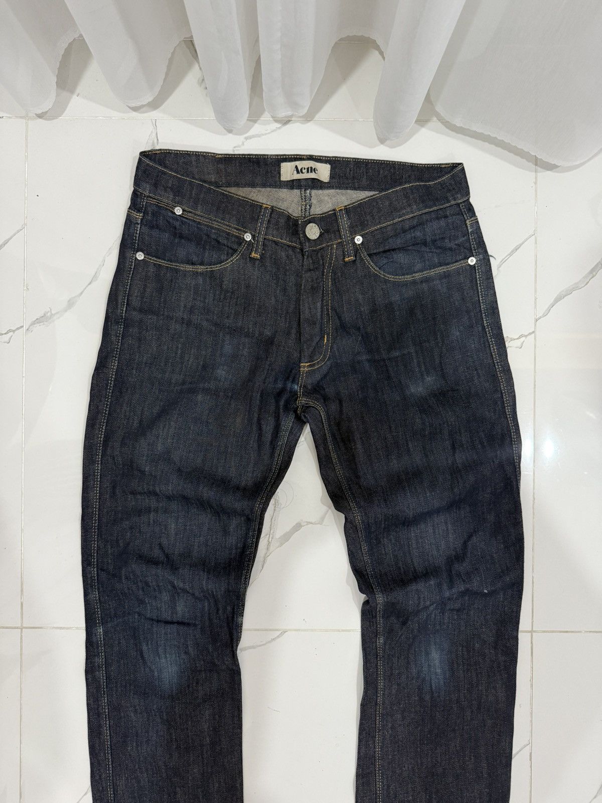 Acne Studios 00’s ACNE STUDIOS RARE Y2K SLIM JEANS AVANT-GARDE Size US 30 / EU 46 - 5 Thumbnail