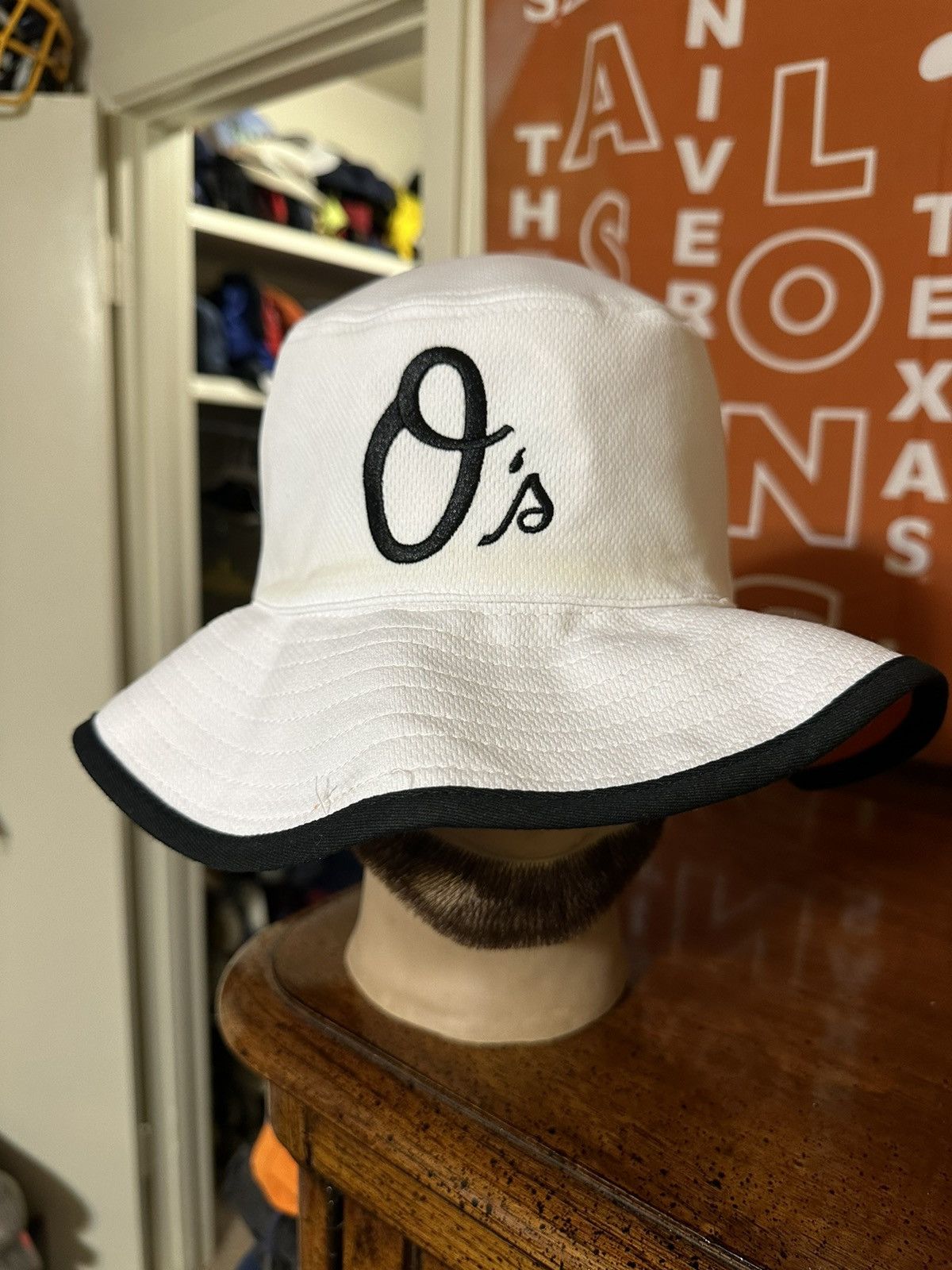 MLB × Vintage Vintage MLB Baltimore Orioles bucket hat 00s Size ONE SIZE - 7 Thumbnail