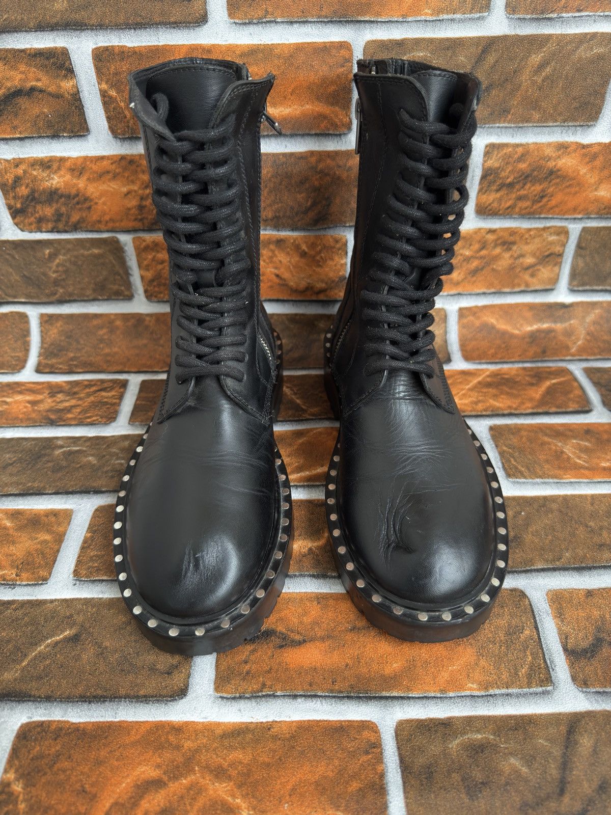 Ann Demeulemeester 😮‍💨♣️stud-detail boots Size US 6 / IT 36 - 3 Thumbnail
