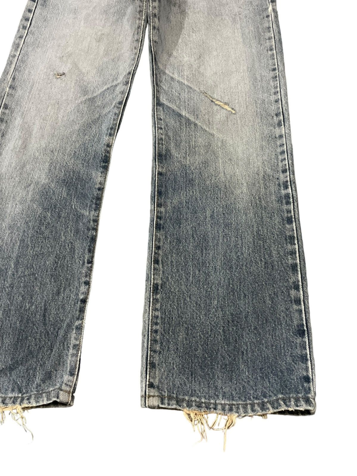 Edwin Vintage Edwin Extra Extreme Fade Wash Distressed Loose Jeans Size US 32 / EU 48 - 4 Thumbnail
