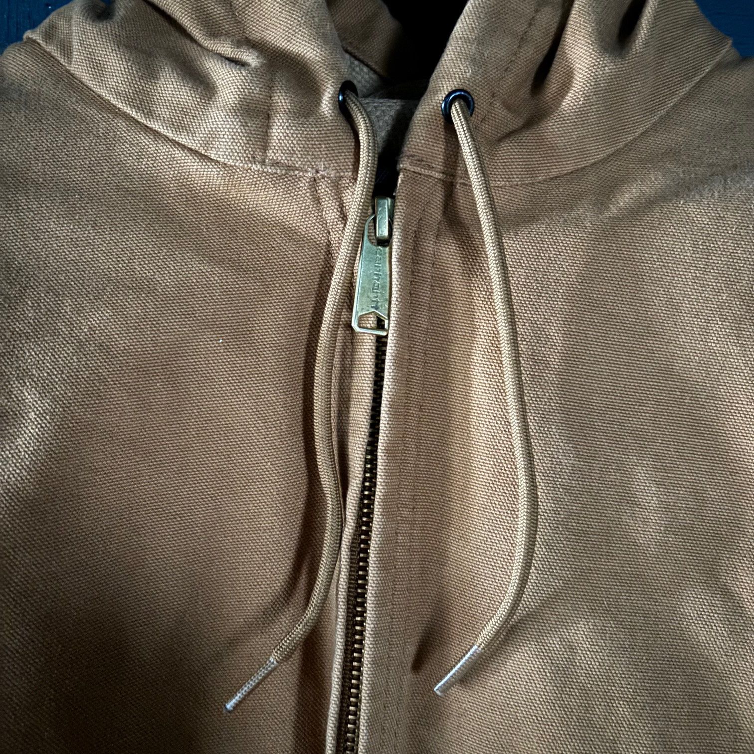 Carhartt CARHARTT - MADE IN USA - Duck Brown Active Jac - Size L Size US L / EU 52-54 / 3 - 5 Thumbnail