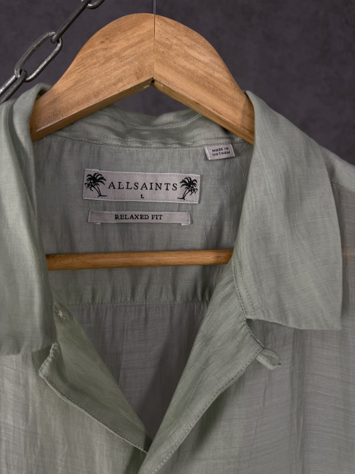 Allsaints Allsaints designer hawaiian relaxed shirt Size US L / EU 52-54 / 3 - 4 Thumbnail