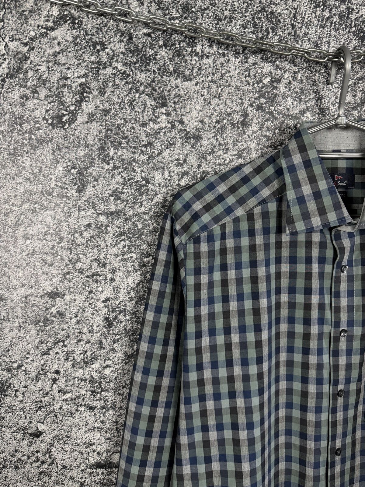 Paul Smith Paul Smith Long Sleeve Plaid Shirt Button Up Size 39/40 Size US M / EU 48-50 / 2 - 3 Thumbnail