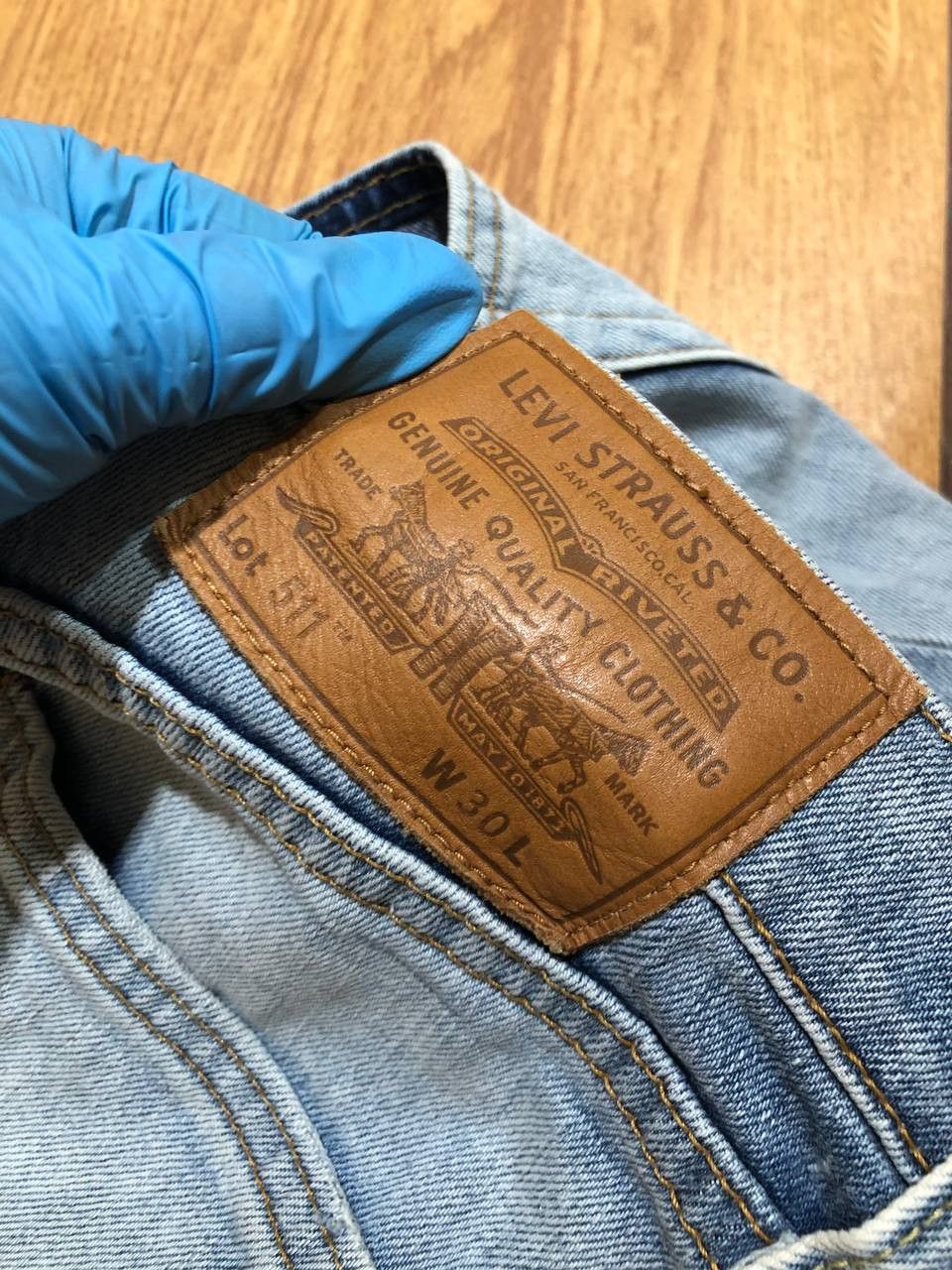 Levi's Levis Denim Shorts Adult W30 Blue Jorts Y2K Size US 30 / EU 46 - 6 Thumbnail