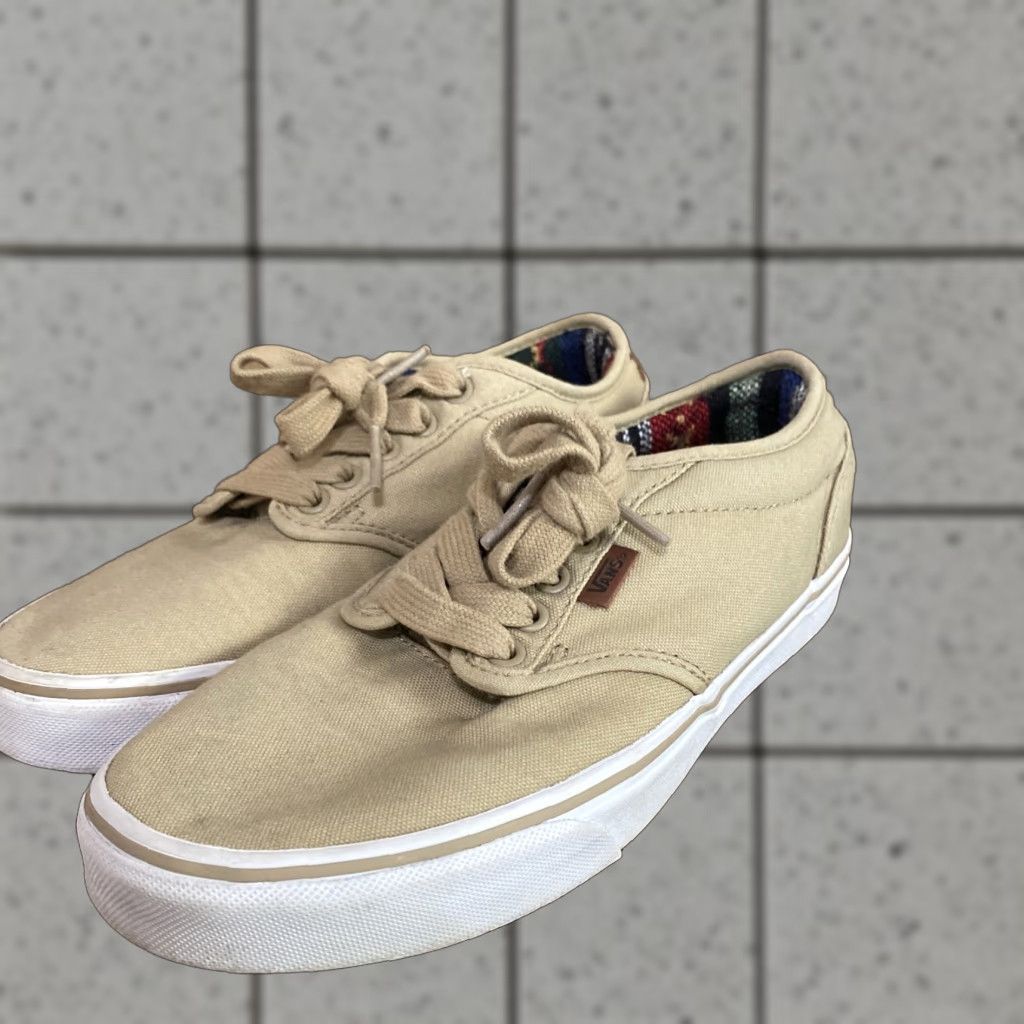 Vans VANS Era 59 Sneaker Men’s 7 Brown Wine Tasting California Era 59 SB Low Top Skateboarding Comfort Striped Cotton Blend Casual Athletic Size US 6 / EU 39 - 1 Thumbnail