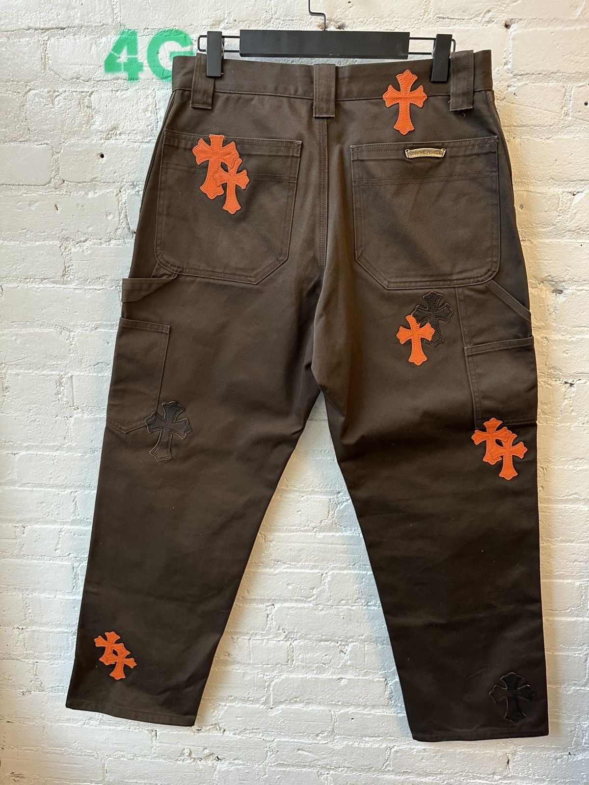 Chrome Hearts Chrome Hearts double knee carpenter cross patch jeans Size US 34 / EU 50 - 7 Thumbnail