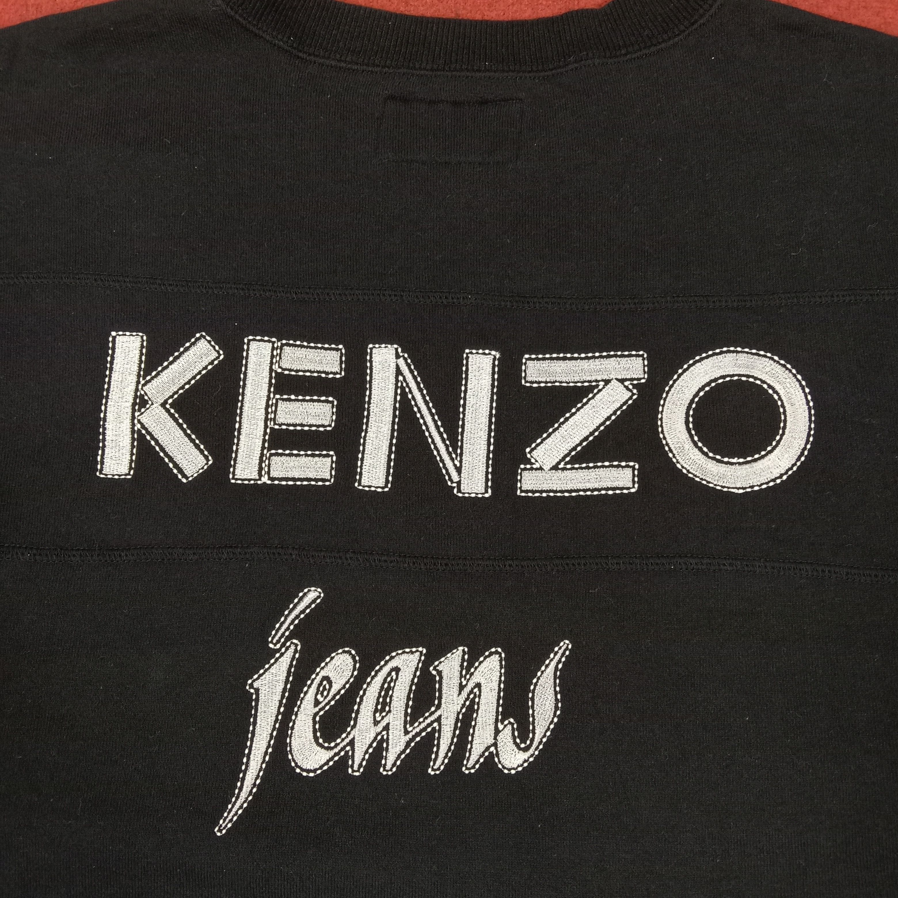 Japanese Brand × Kenzo × Vintage Kenzo Jeans Japanese Brand Fashion Style Sweatshirt Size US L / EU 52-54 / 3 - 2 Thumbnail