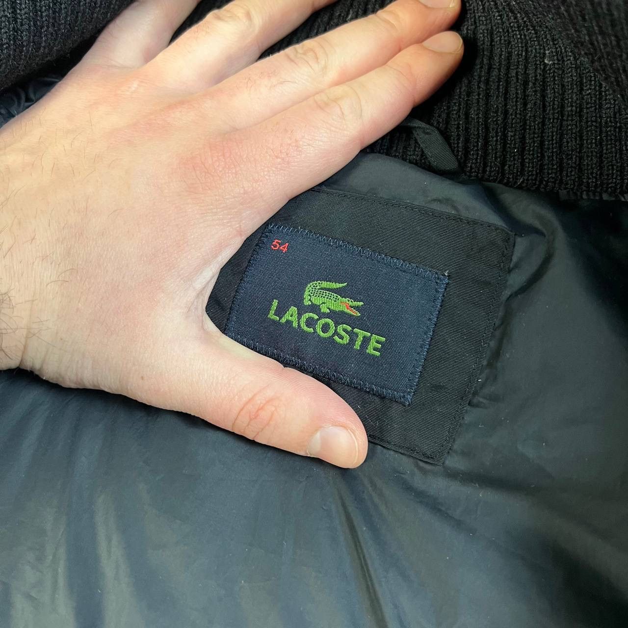Lacoste Lacoste Vintage Y2K Mini Logo Puffer Down Jacket Size US XL / EU 56 / 4 - 6 Thumbnail