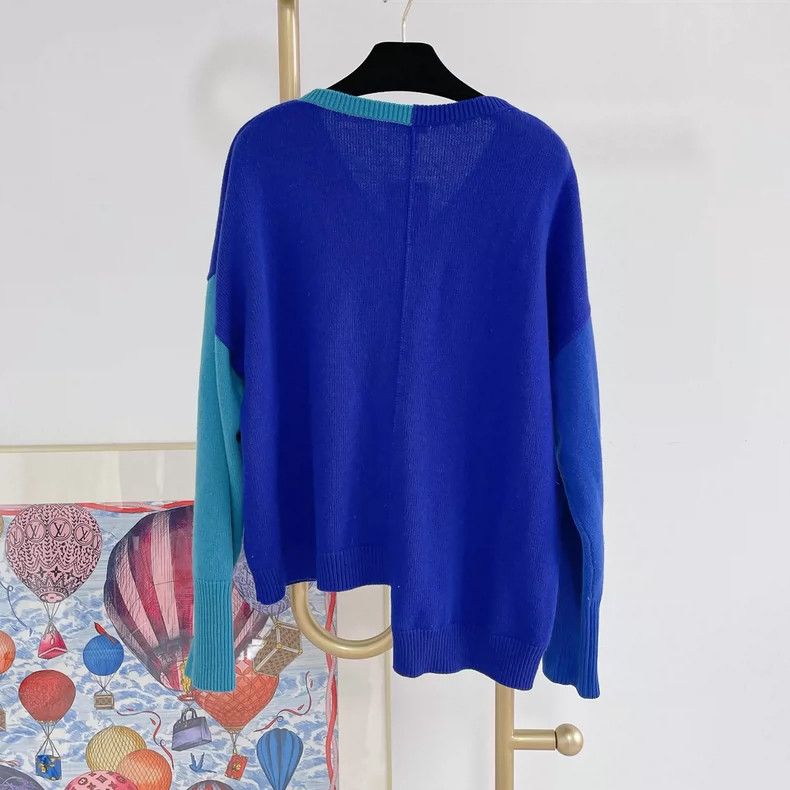 Loewe LOEWE Plaid knit top Size S / US 4 / IT 40 - 2 Thumbnail