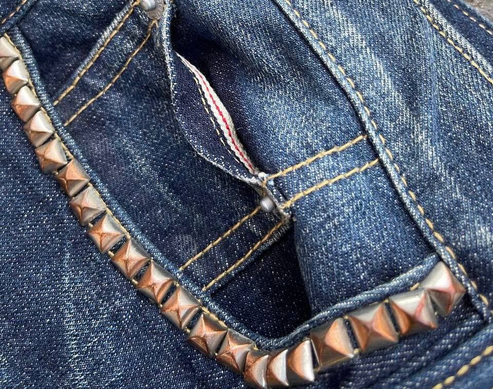 Hysteric Glamour Hysteric Glamour - Two Toned Studded Jeans Size US 32 / EU 48 - 3 Thumbnail