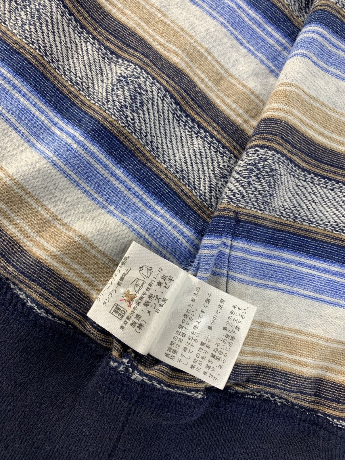 BIGI Hang Ten x Men’s Bigi Japan Hooded Embroidery Striped Size M / US 6-8 / IT 42-44 - 7 Thumbnail