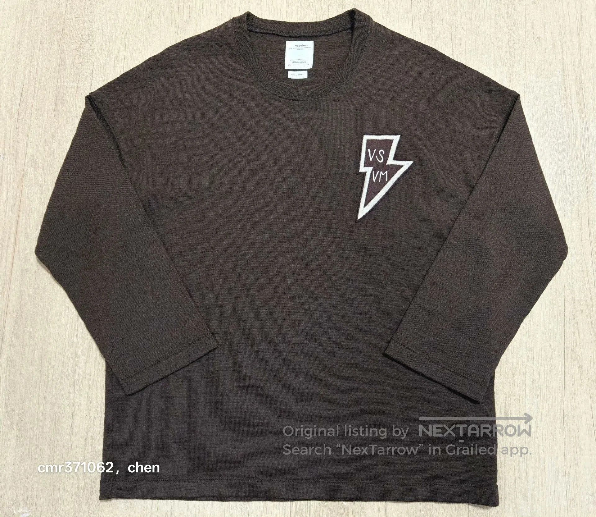 Visvim VISVIM 18AW JUMBO CREWNECK SWEATER. Size US XL / EU 56 / 4 - 1 Thumbnail