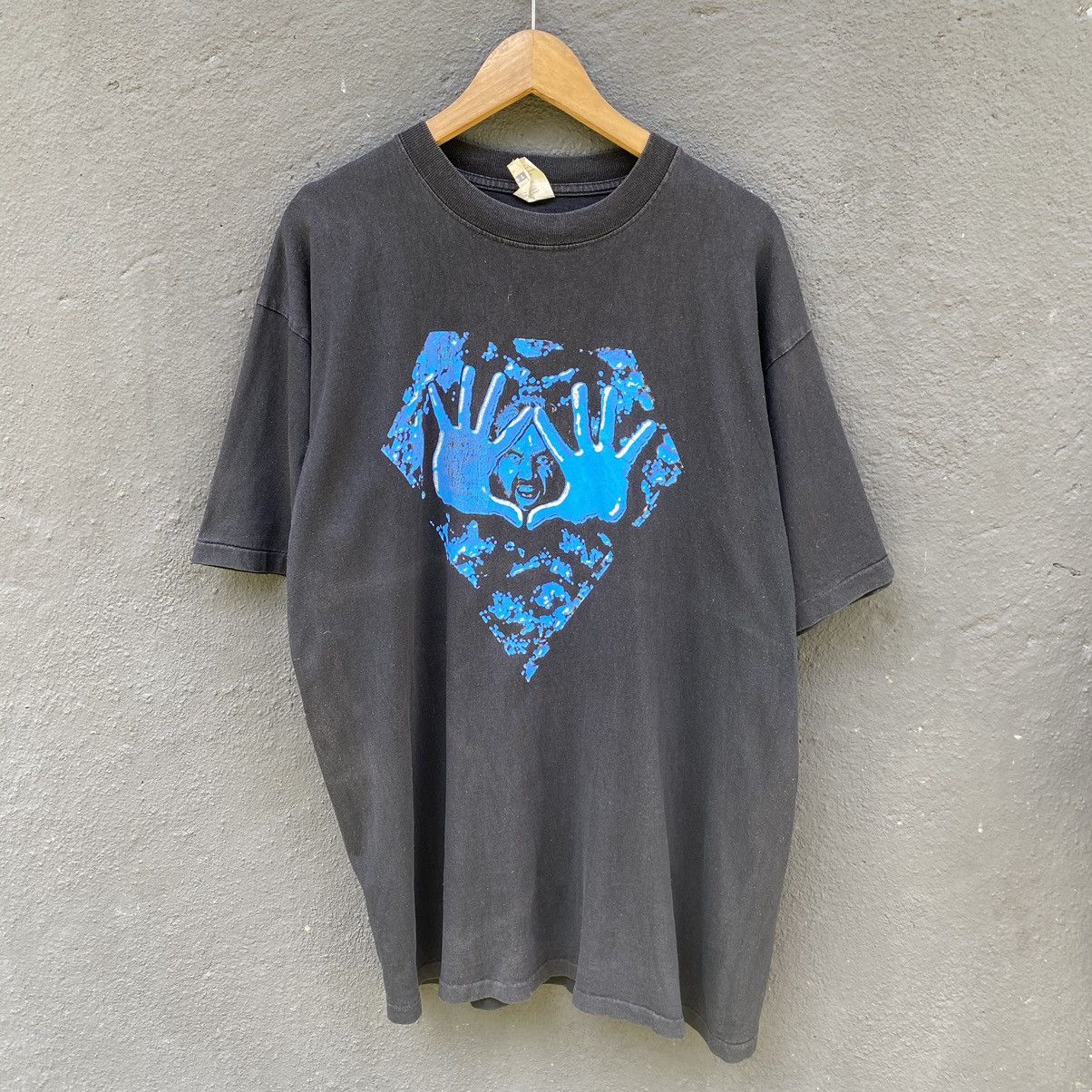 WWF Thrashed Faded Vintage 90s Diamond Dallas Page ERD GRUNGE T Size US XL / EU 56 / 4 - 1 Thumbnail