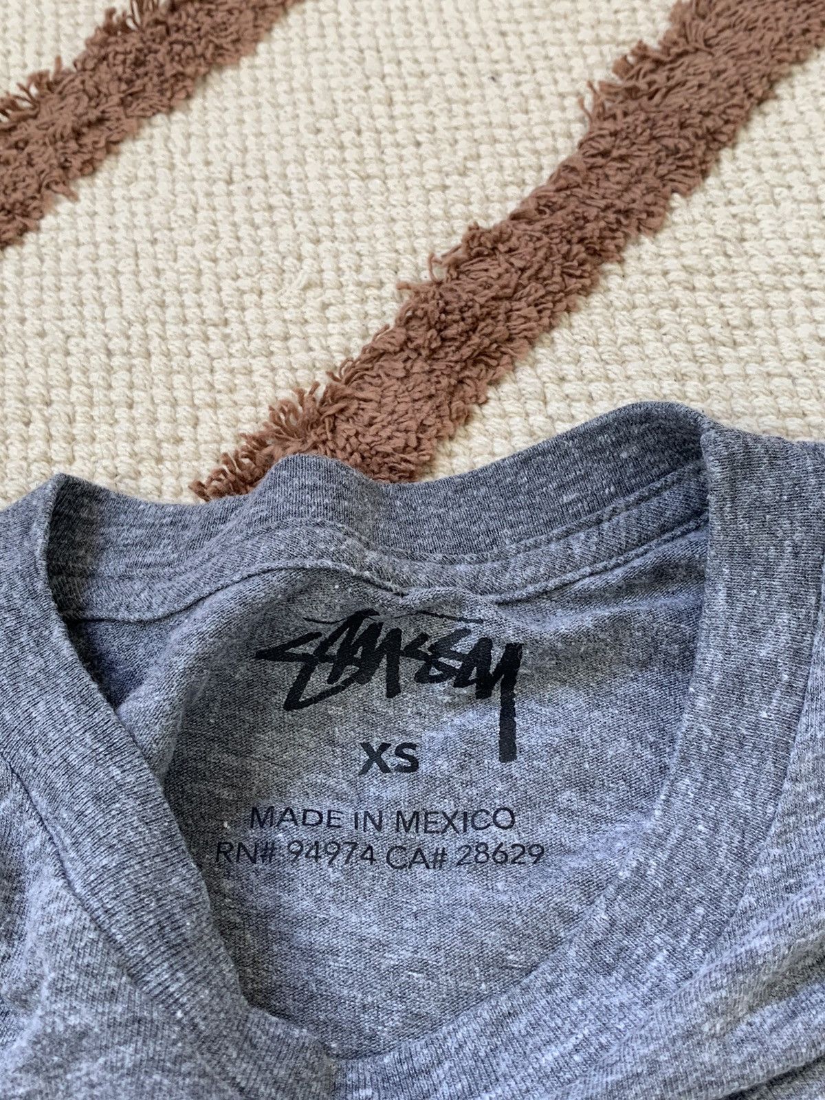 Stussy VINTAGE STUSSY BIG VELOUR LOGO 2000s LONG SLEEVE Size XS / US 0-2 / IT 36-38 - 3 Thumbnail
