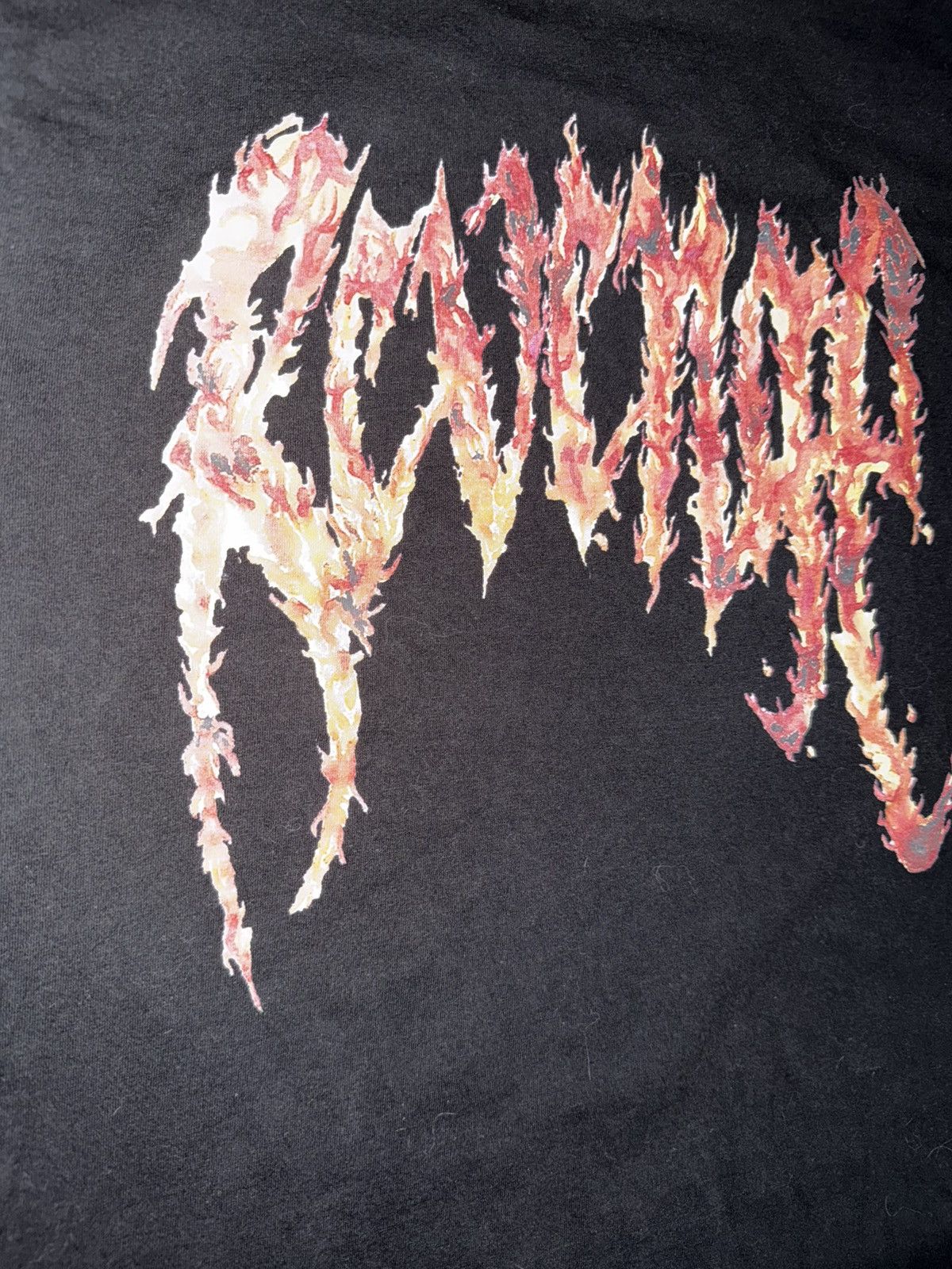 Revenge Revenge inferno flame script tee shirt black men’s medium Size US M / EU 48-50 / 2 - 3 Thumbnail