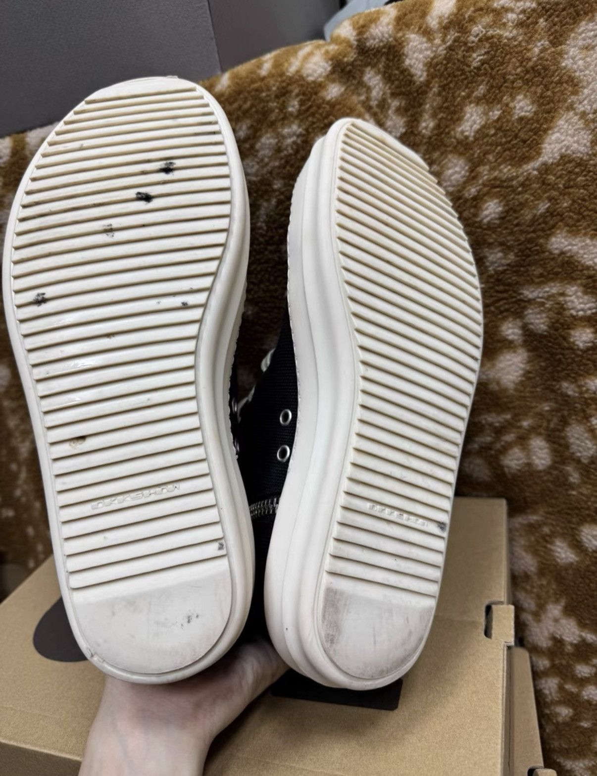 Rick Owens Rick Owens DRKSHDW High Top Sneakers K37 Size US 8 / EU 41 - 6 Thumbnail