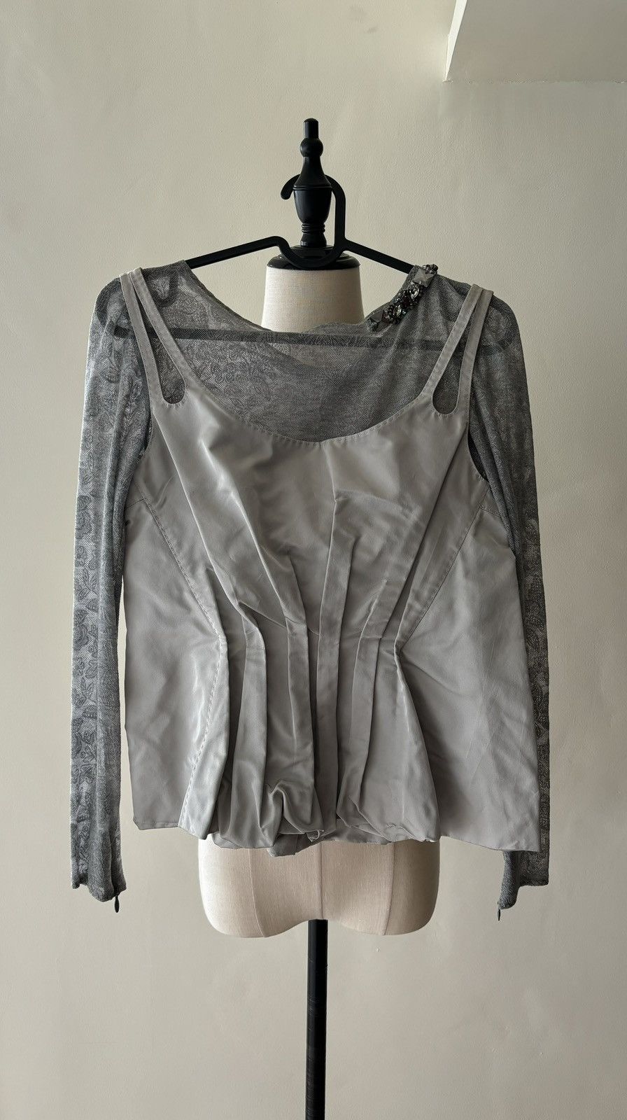 Louis Vuitton Louis Vuitton Lace Blouse Size XS / US 0-2 / IT 36-38 - 7 Thumbnail