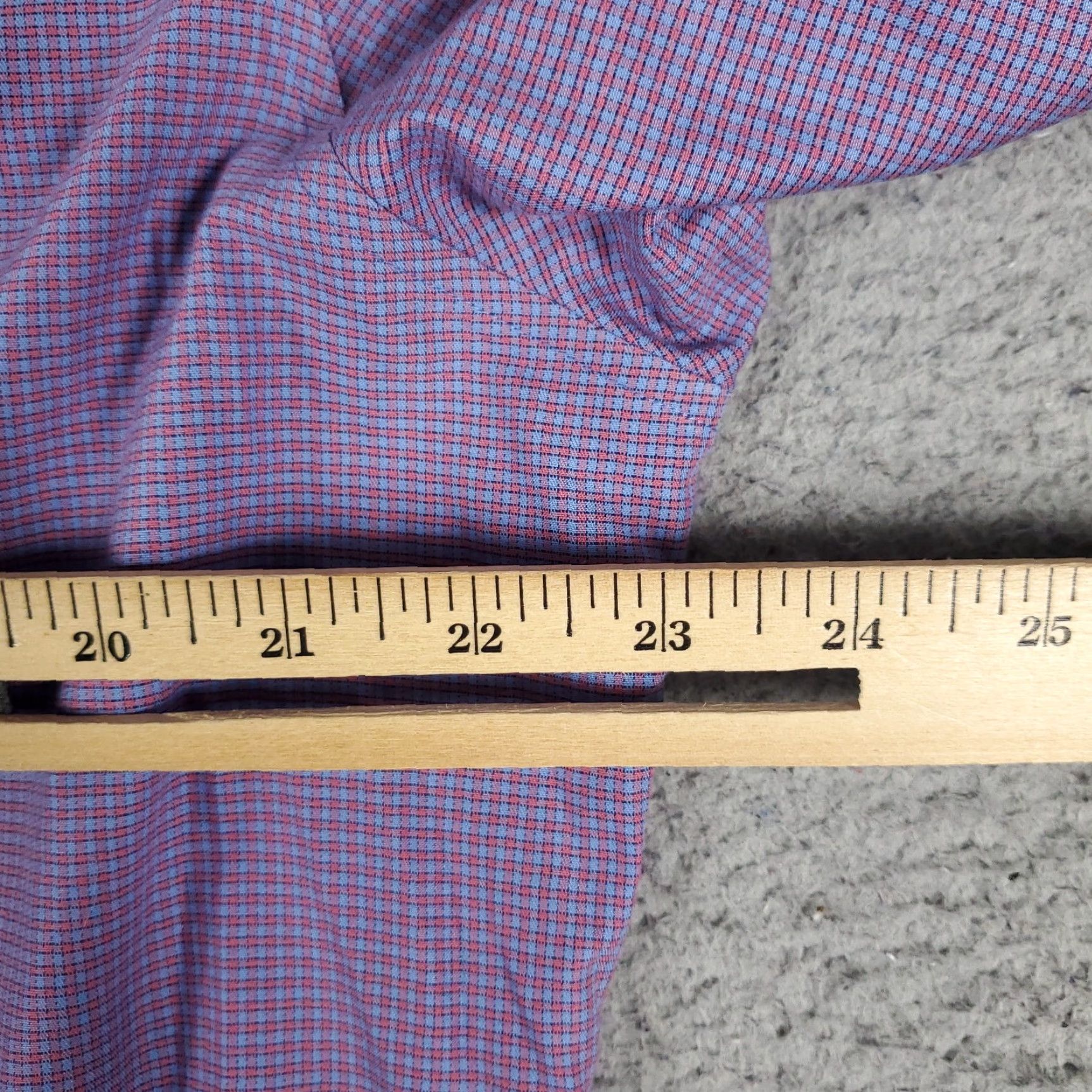 Bonobos Bonobos Shirt Mens 2XL Purple Check Button-Up Long Sleeve Casual/Business/Workwear, Modern Classic Preppy, Men's Button-Down Collared Cotton Size US XXL / EU 58 / 5 - 5 Thumbnail
