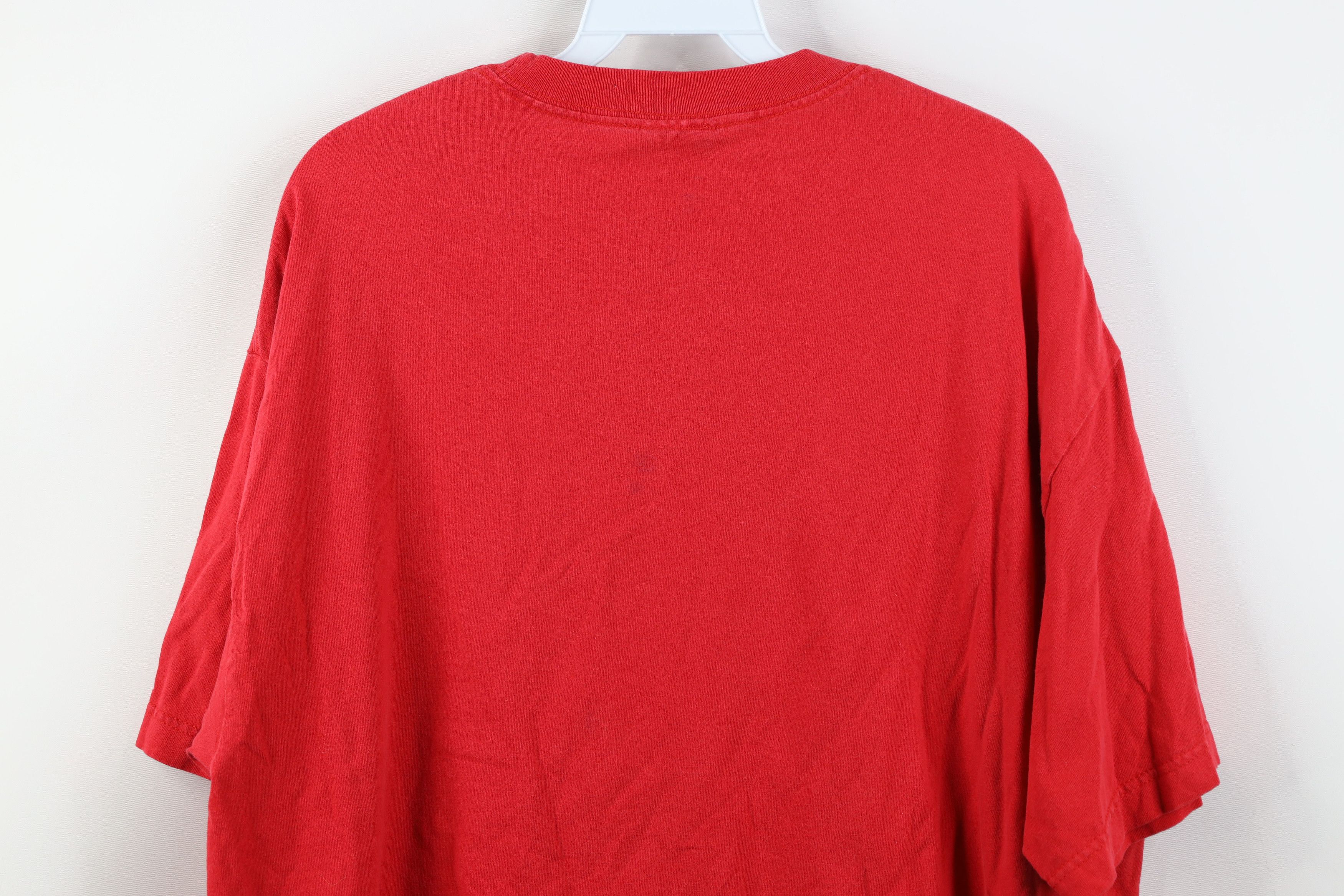 Vintage Vintage Y2K 2002 Marvel Spiderman Green Goblin Web T-Shirt Size US XL / EU 56 / 4 - 13 Thumbnail