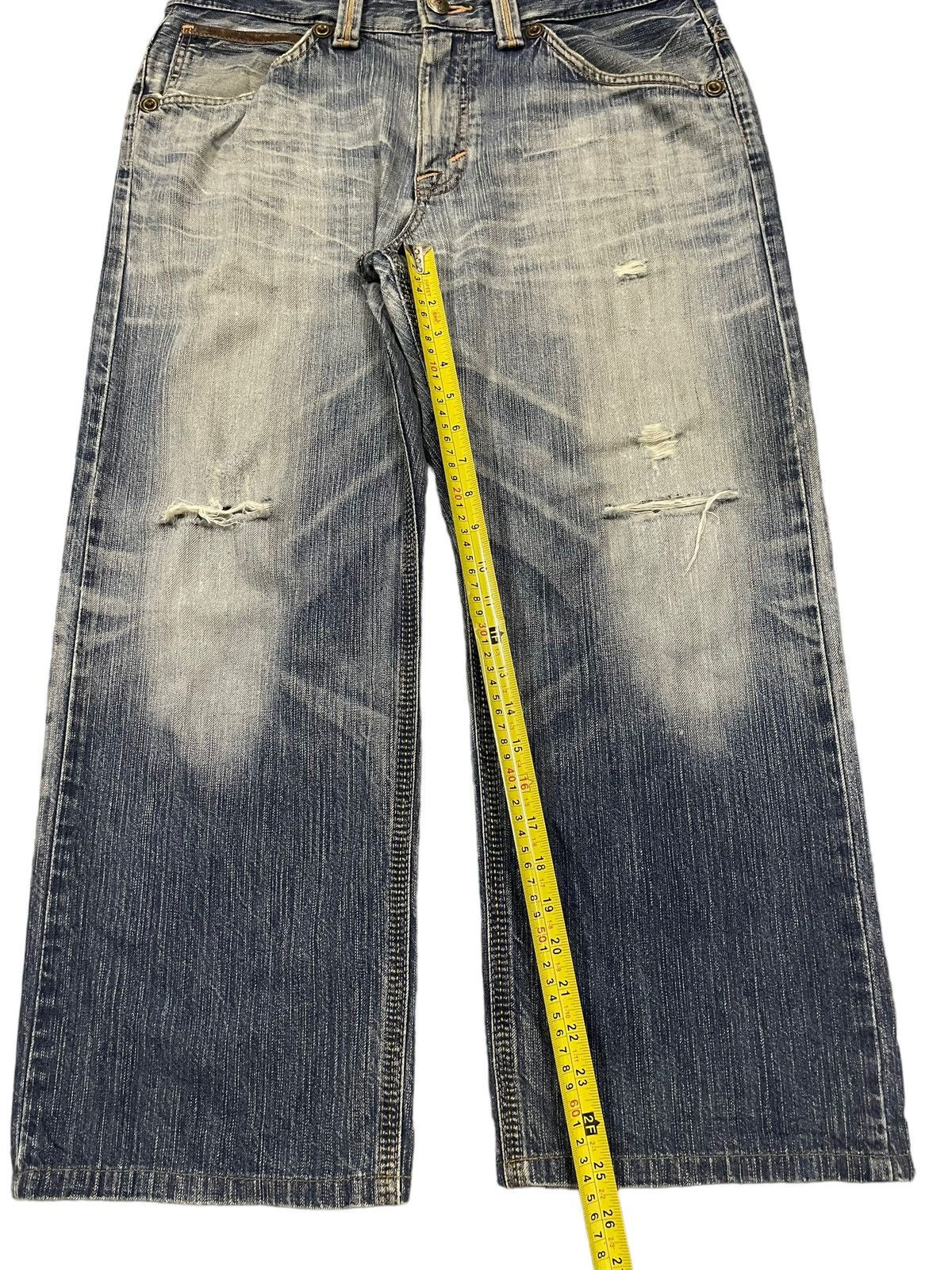 Edwin Edwin Exclusive Vintage Blue Wash Style Baggy Jeans Size US 35 - 12 Thumbnail