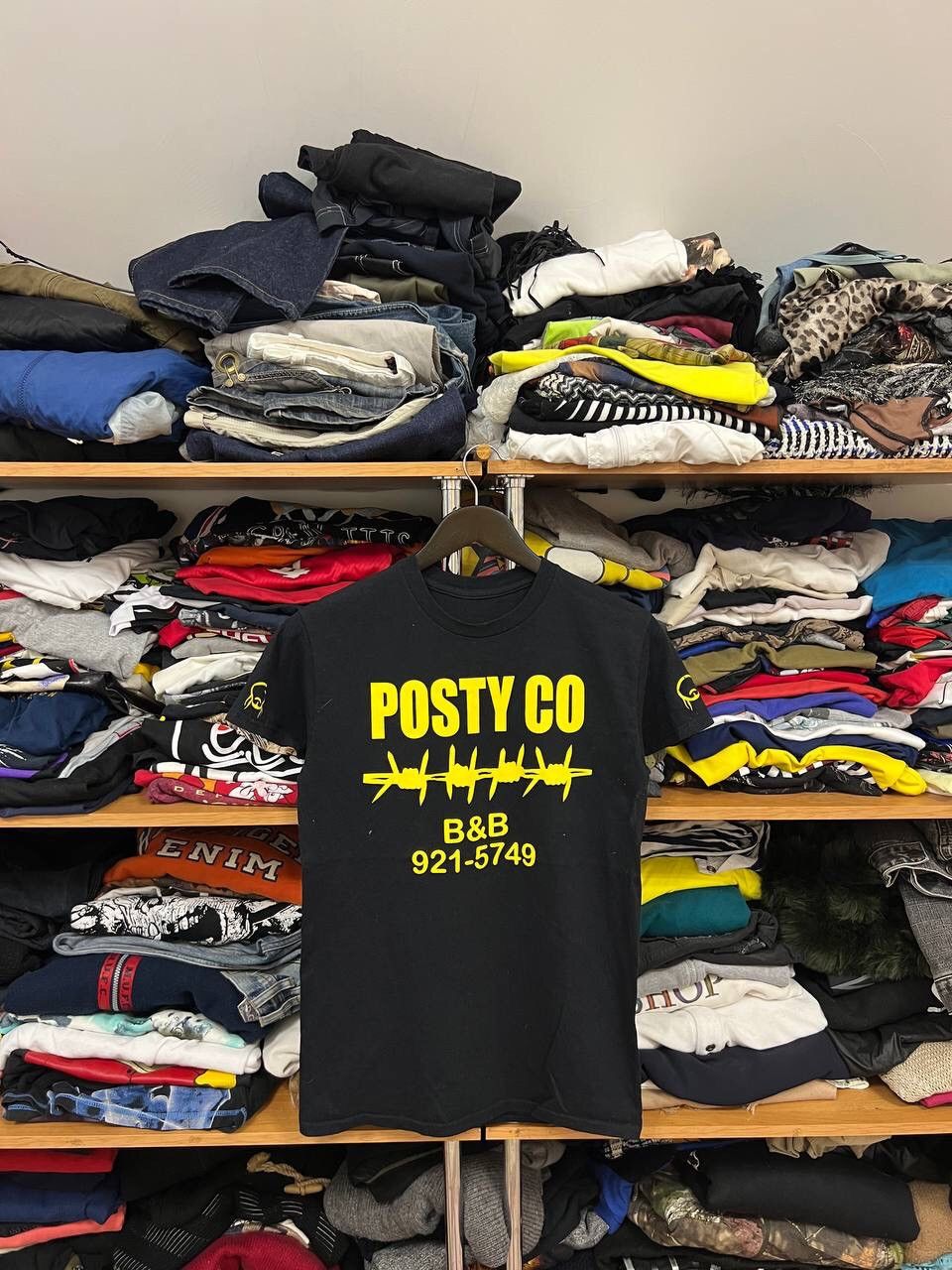 Vintage Posty Co Black Post Malone Beerbongs & Bentleys T-Shirt Size US S / EU 44-46 / 1 - 4 Thumbnail