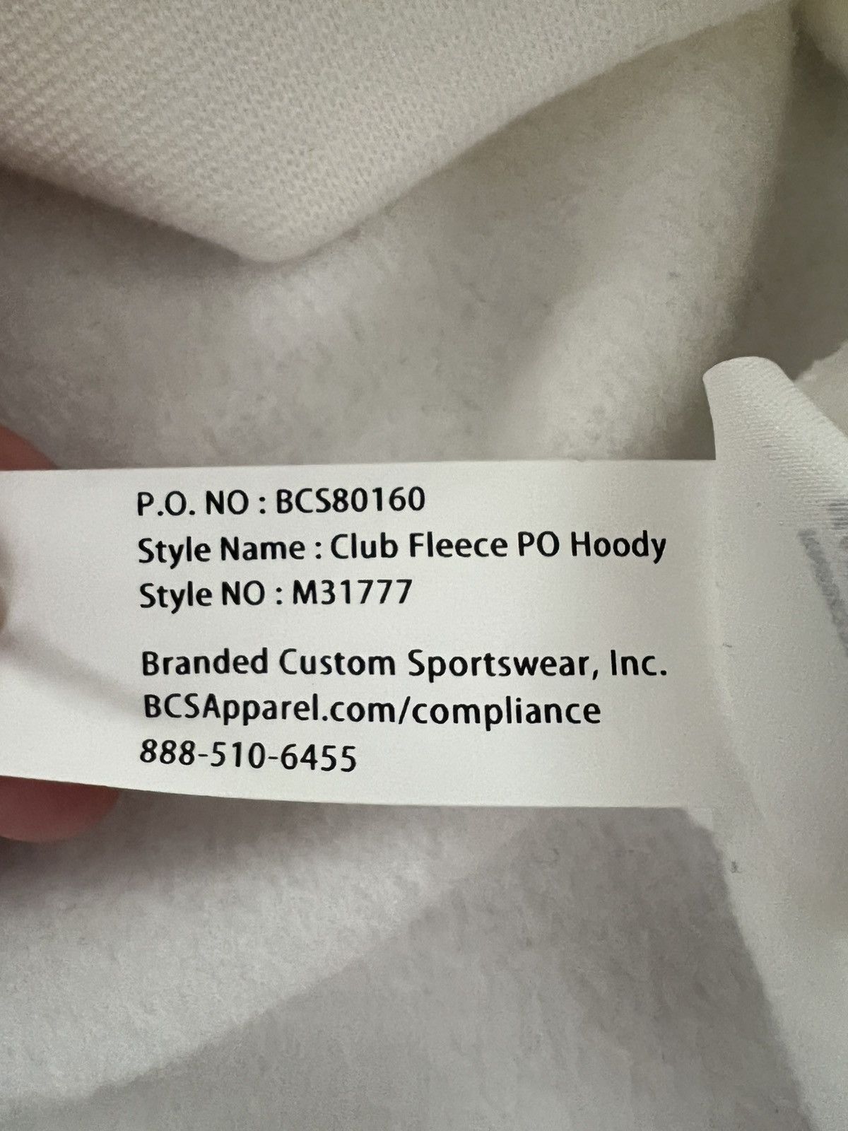 Nike Nike Golf Hoodie White Size Small Preowned Size US XL / EU 56 / 4 - 5 Thumbnail