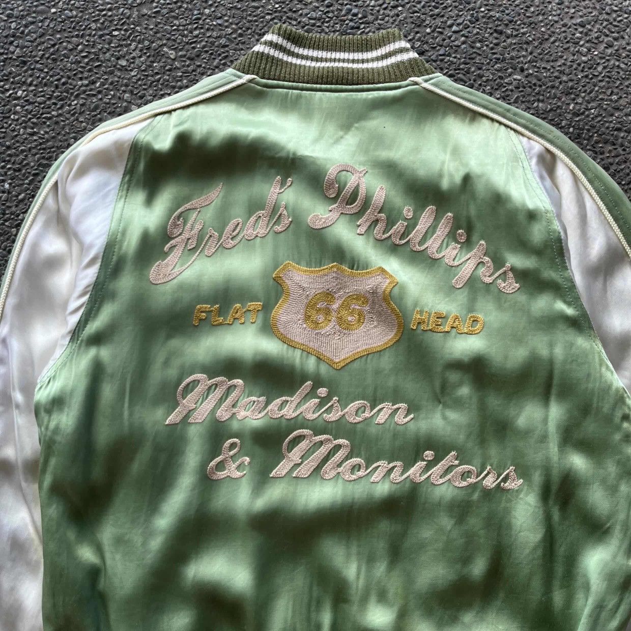 The Flat Head The Flat Head Co. Freds Phillips Chainstitch Souvenir Jacket Size US M / EU 48-50 / 2 - 3 Thumbnail