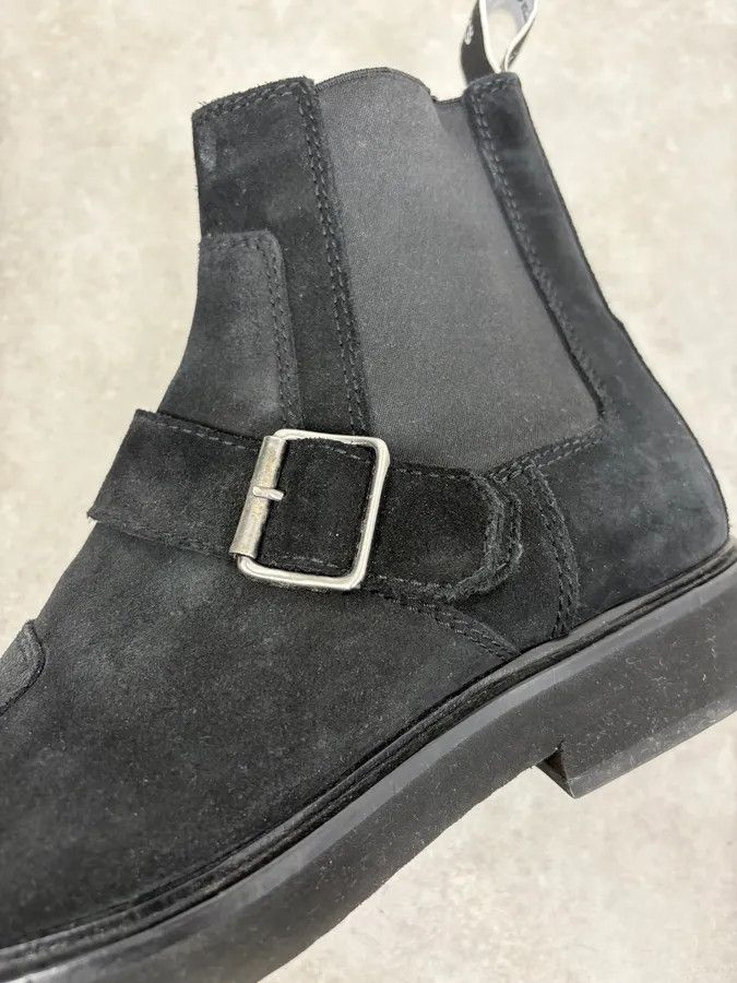 Paul Smith Paul Smith Black Suede Leather Buckle Classy Boots Size US 8.5 / EU 41-42 - 10 Thumbnail