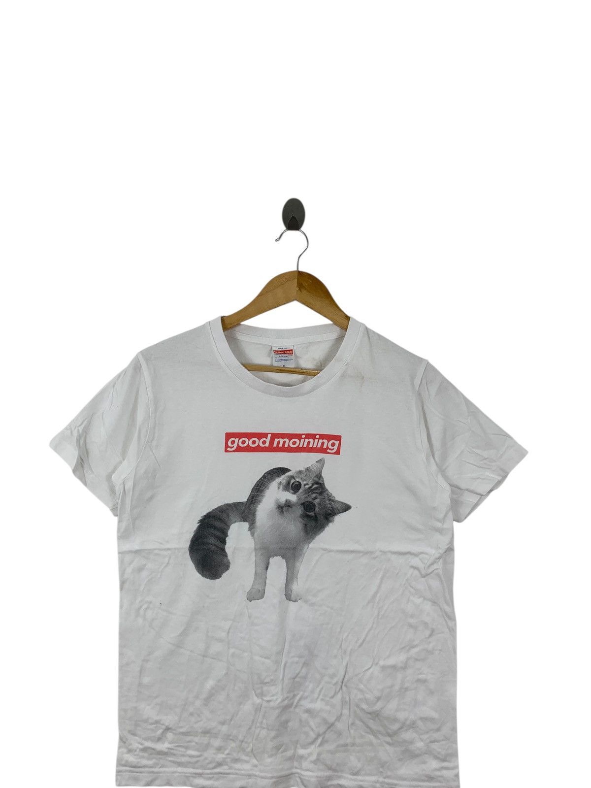 Other GOOD MORNING CAT Cute Dont Do Pet Lover Tee Shirt Top Size M / US 6-8 / IT 42-44 - 4 Thumbnail