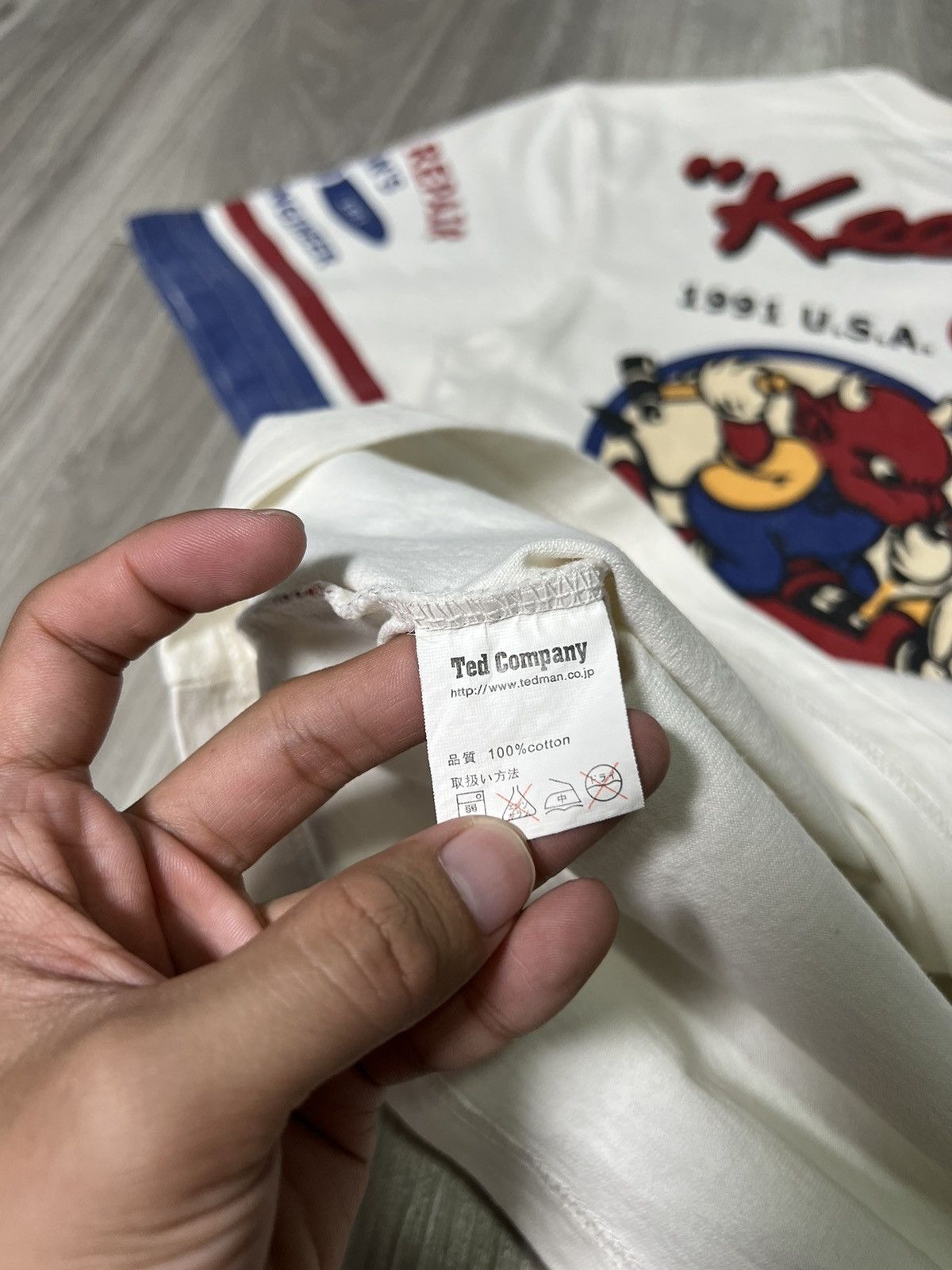 Japanese Brand × Tedman × Vintage Vintage Tedman 1991 "Keep em Flying" Tee Size US S / EU 44-46 / 1 - 10 Thumbnail