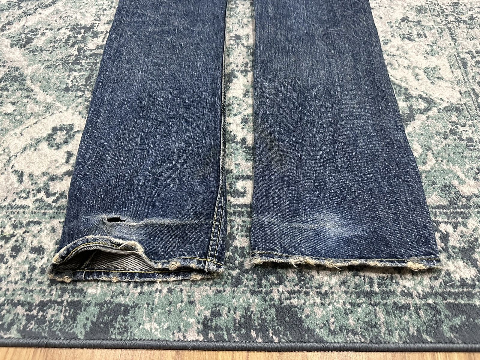 Marithe + Francois Girbaud Marithe+ Francois Girbaud X Full Metal Jacket Denim Pants Size US 30 / EU 46 - 11 Thumbnail