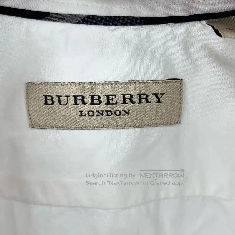 Burberry Burberry White Cotton Long Sleeve Shirt. Size US M / EU 48-50 / 2 - 3 Thumbnail
