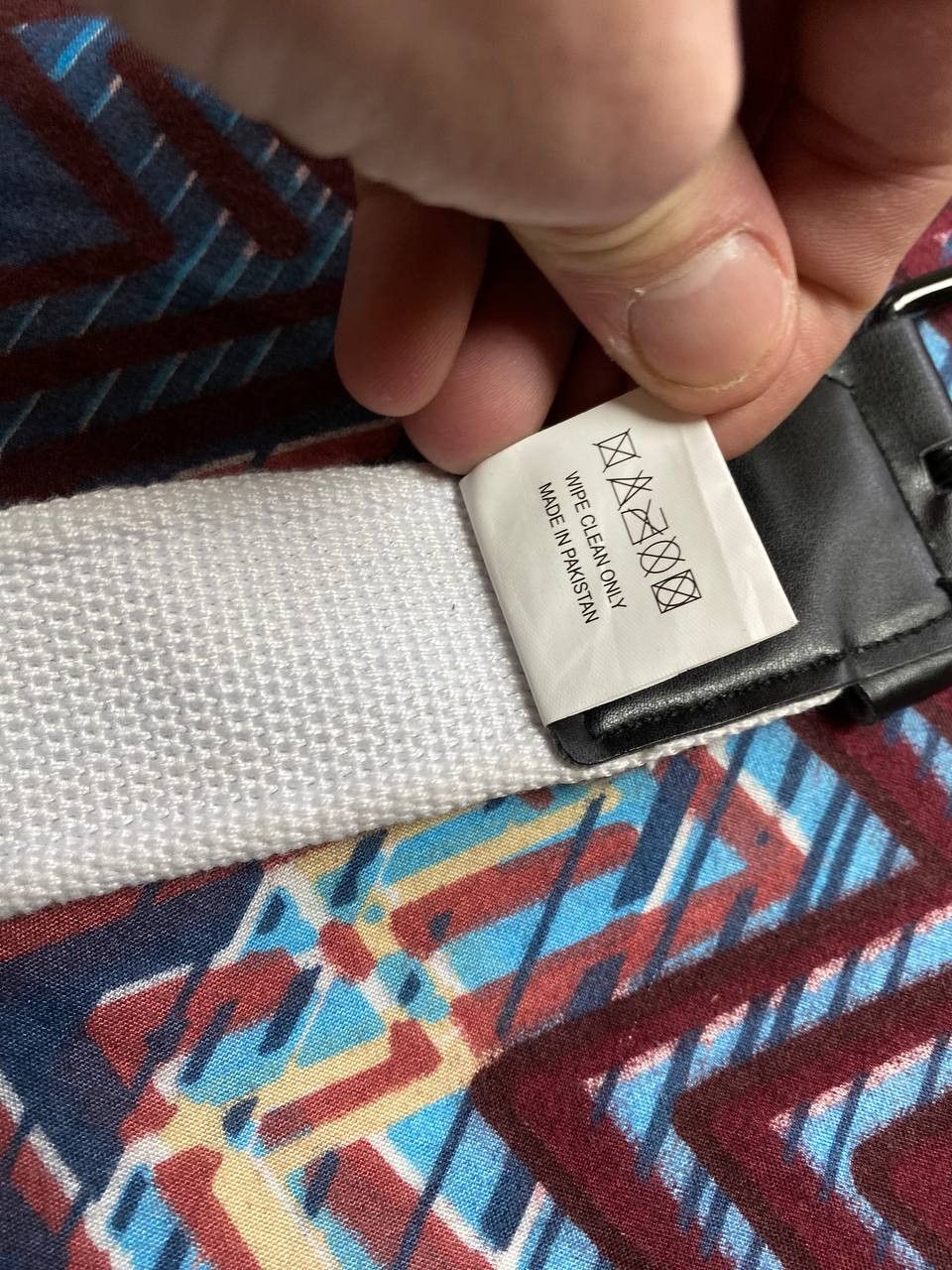 Airwalk Belt white Vintage Airwalk big logo Streetwear Y2K Size ONE SIZE - 4 Thumbnail