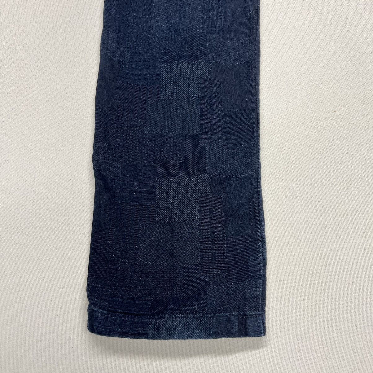 Other Nifty Genius Pants Blue Patch Chino Dress Button Navy Casual Size US 28 / EU 44 - 14 Thumbnail