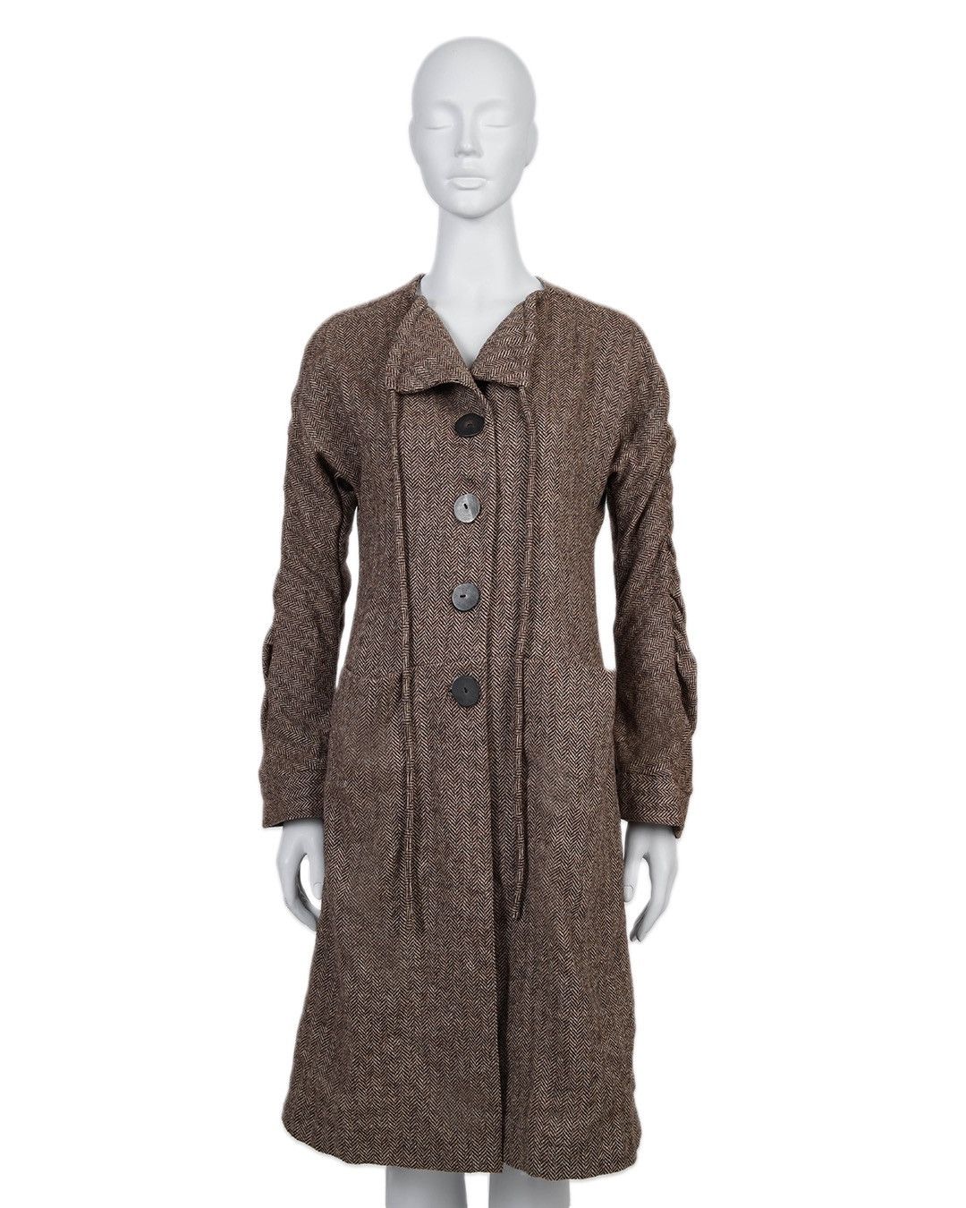 Marni Marni Lana Wool Coat Size S / US 4 / IT 40 - 2 Thumbnail