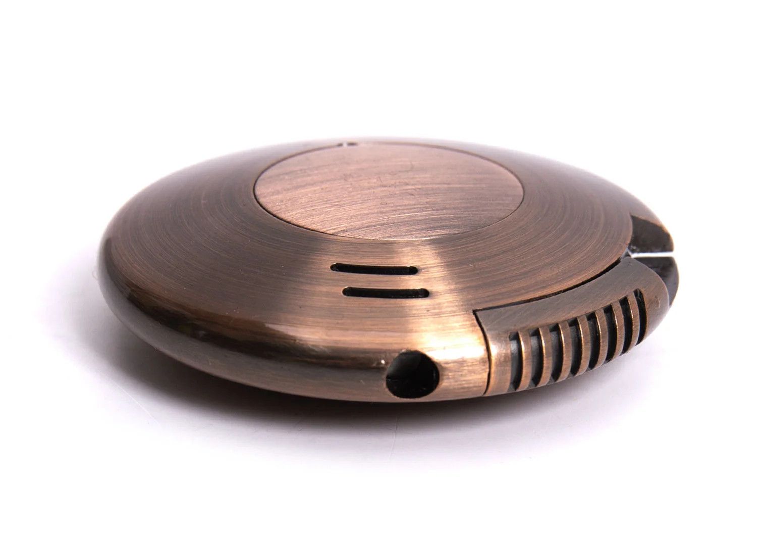 Jean Paul Gaultier Metal Disc Gas Lighter in Bronze Size ONE SIZE - 5 Thumbnail